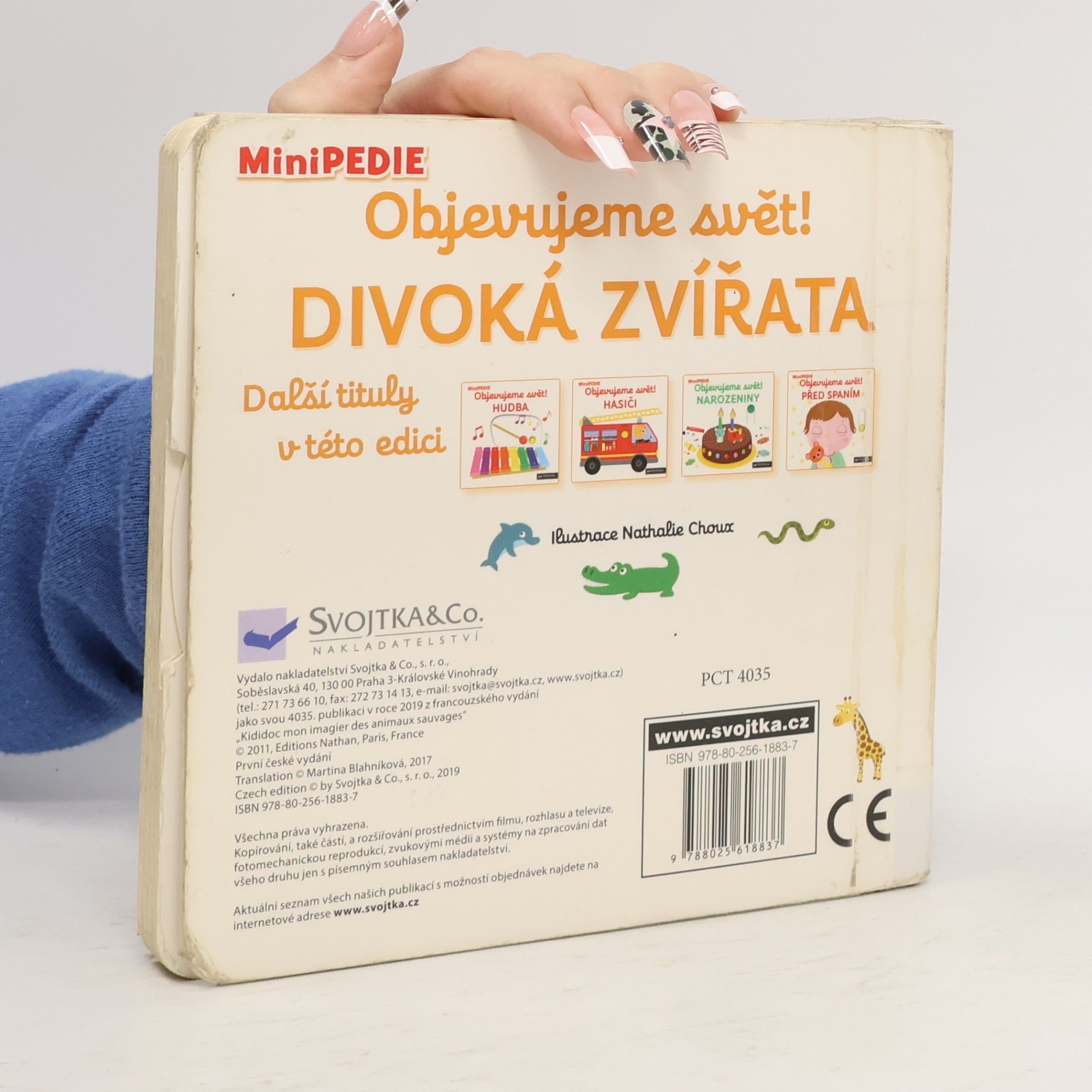 Nathalie Choux Objevujeme svět! Divoká zvířata