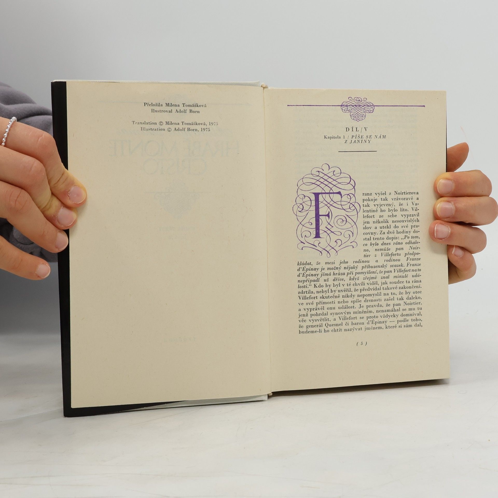 Alexandre Dumas der Ältere Hrabě Monte Cristo 5-6