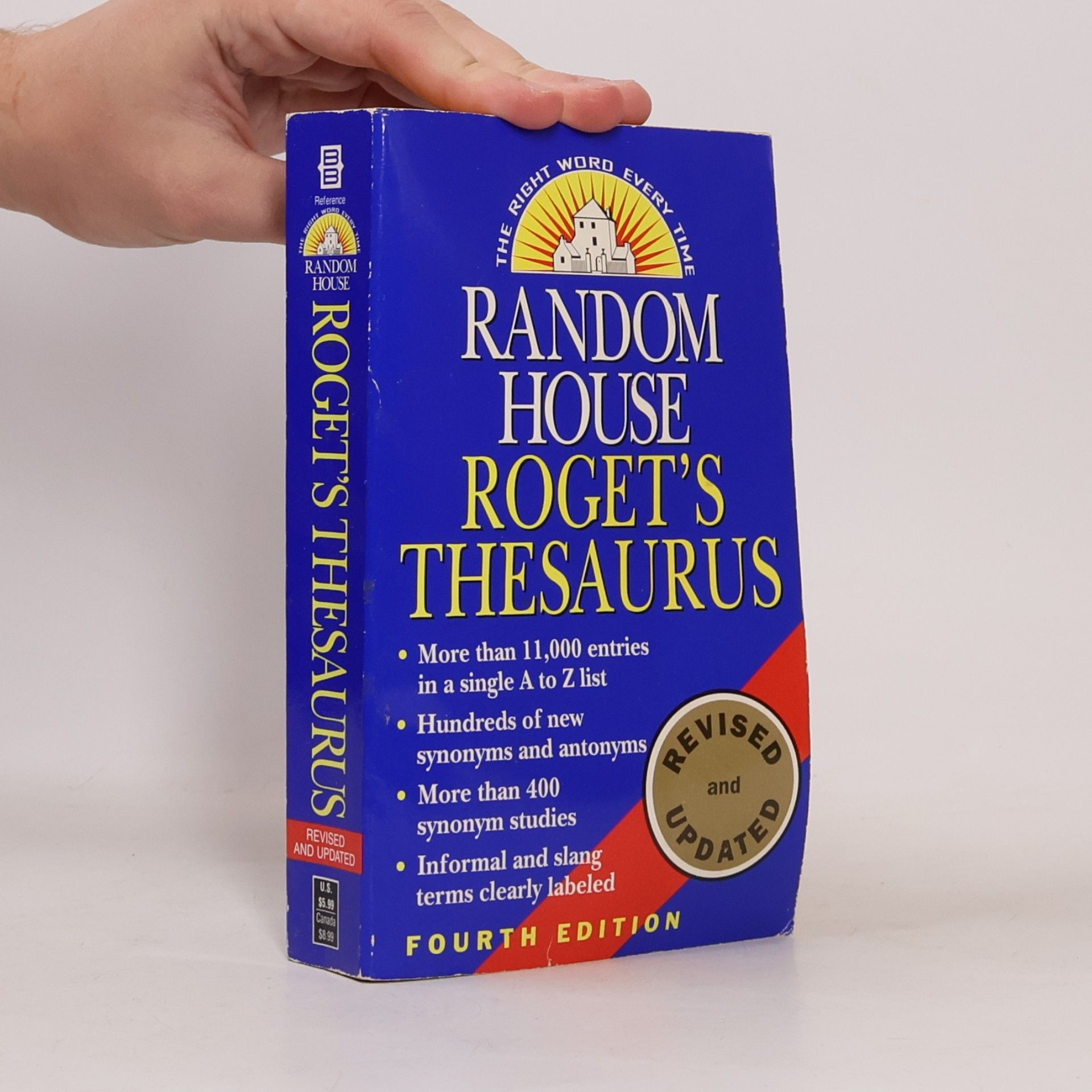 Collectif d'auteurs Random House Roget's Thesaurus - Revised and Updated - Fourth Edition