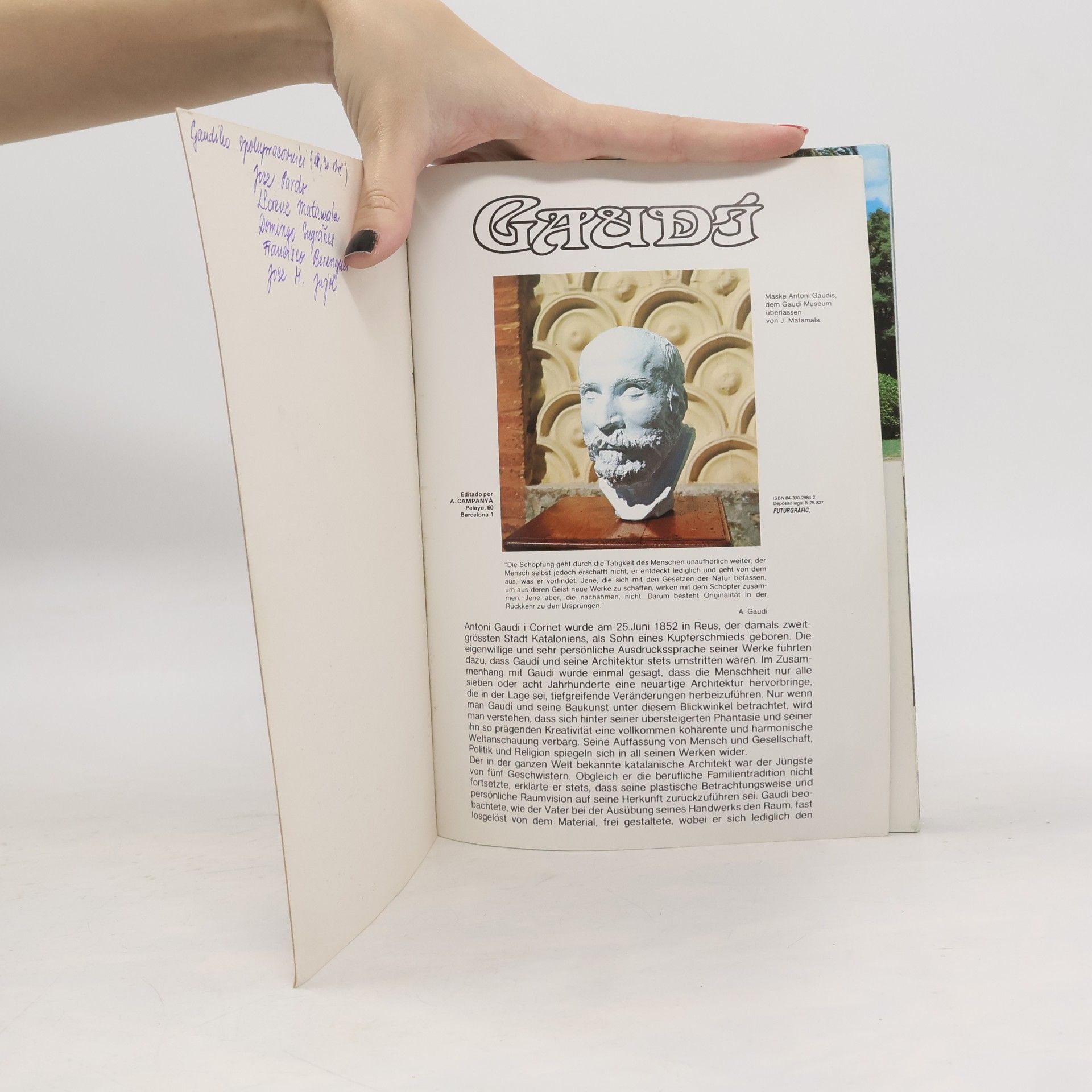 kolektiv Deutsche Ausgabe: Gaudí
