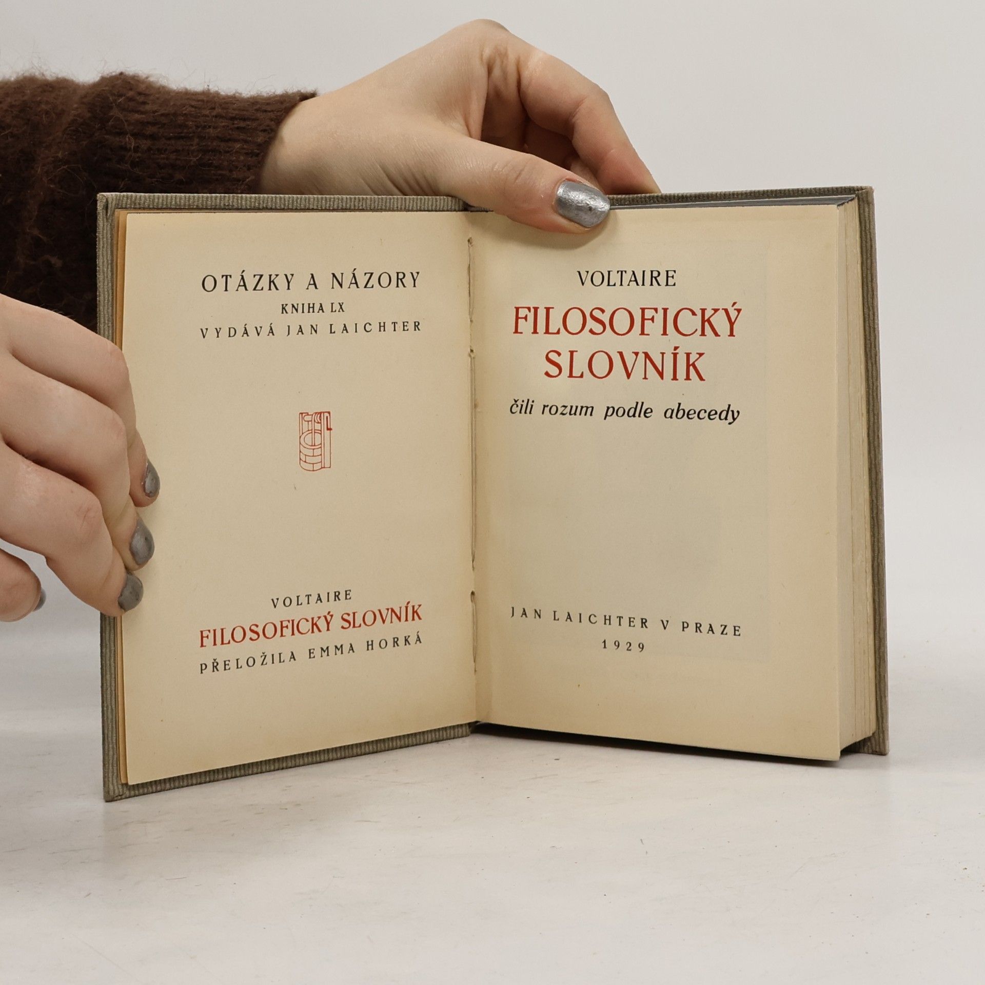 Voltaire Filosofický slovník