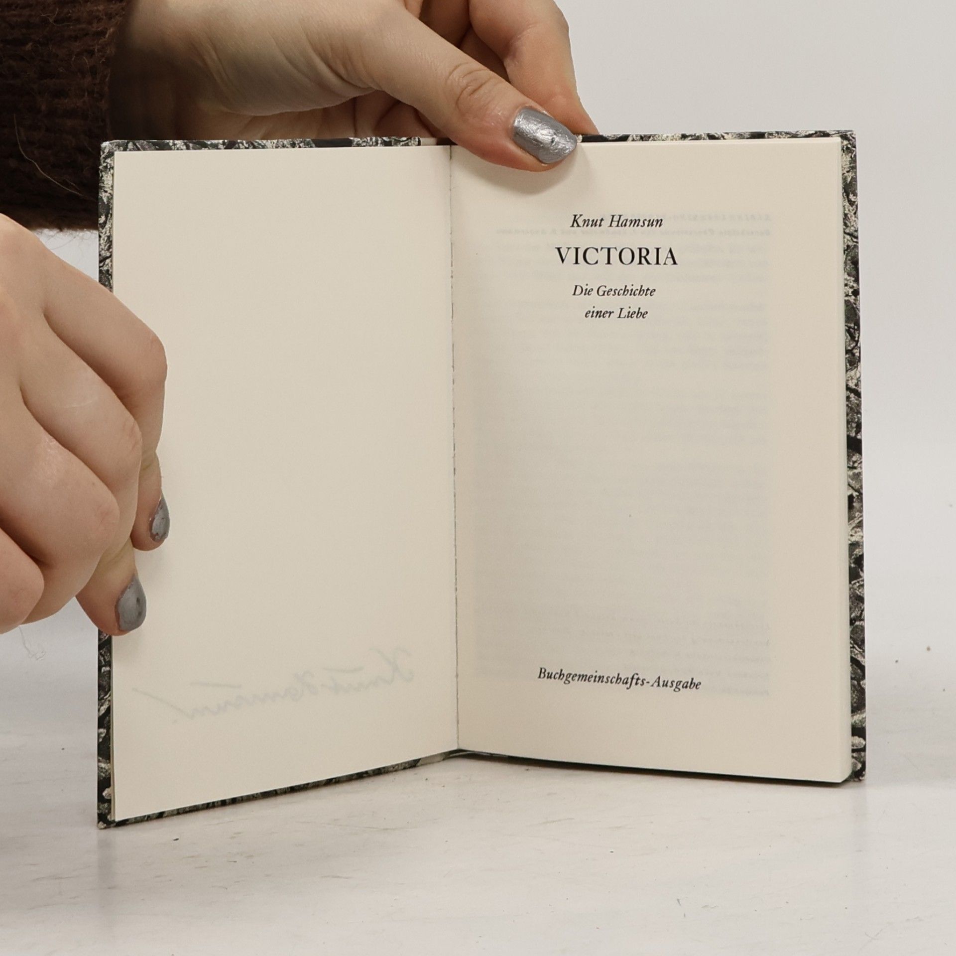 Knut Hamsun Victoria: Die Geschichte einer Liebe