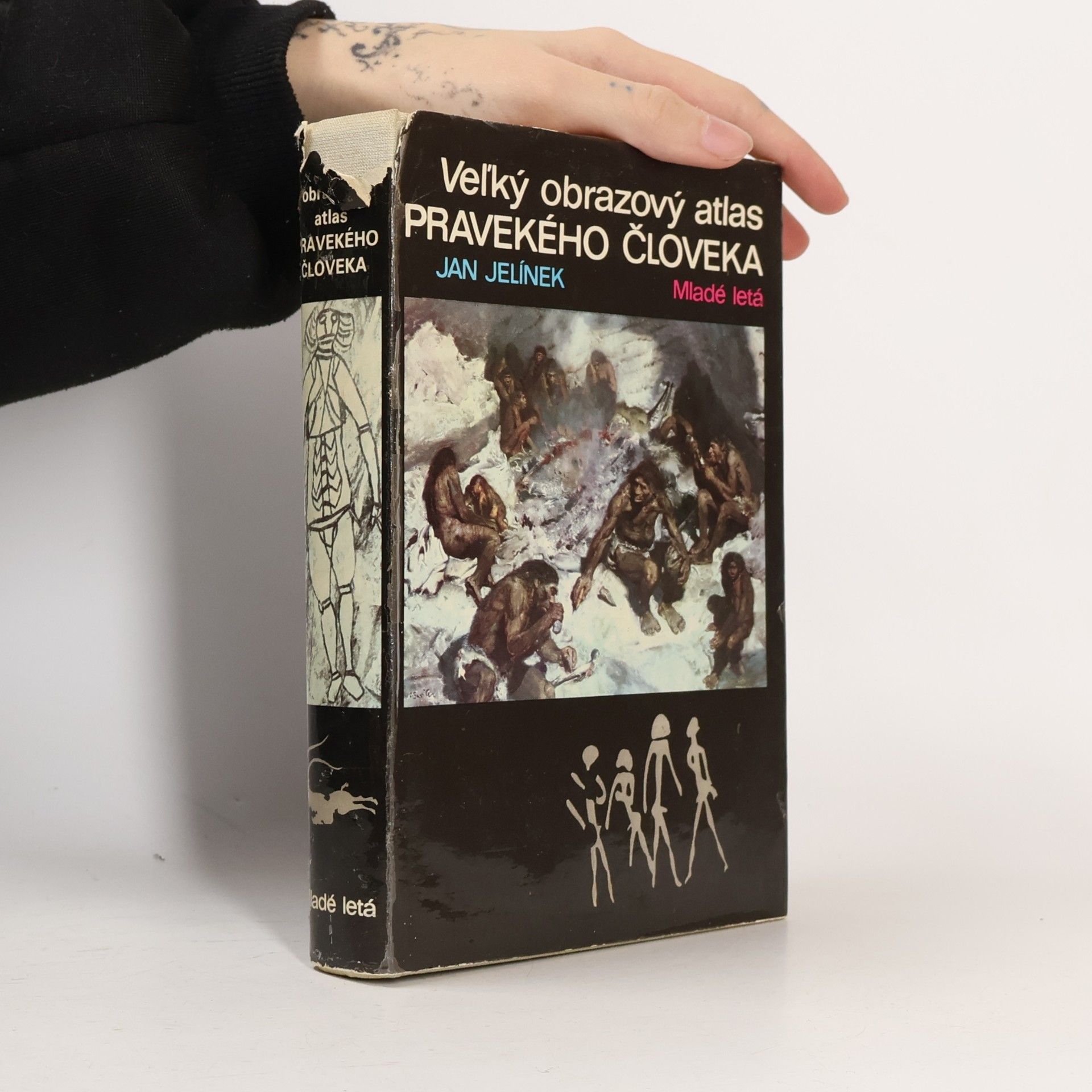 Jan Jelinek Velký obrazový atlas pravěkého člověka