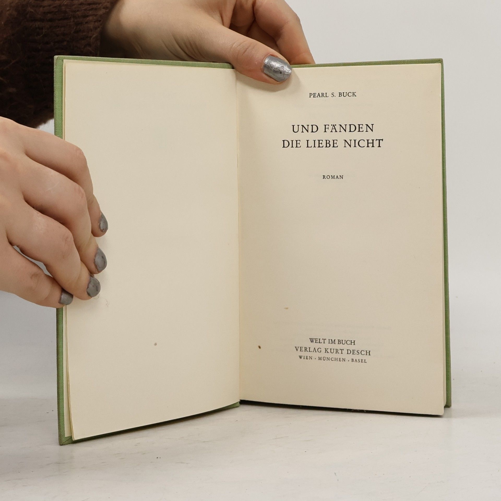 Pearl S. Buck Buck und Fänden die Liebe Nicht
