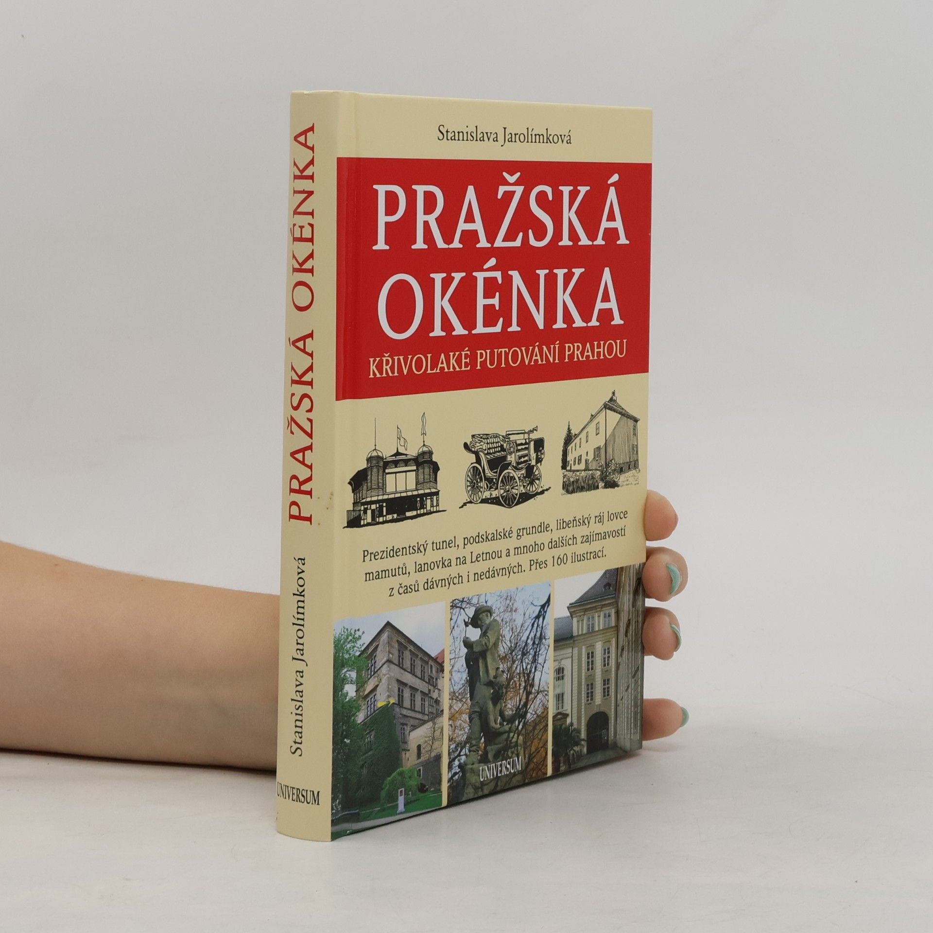 Jarolímková Stanislava Pražská okénka : křivolaké putování Prahou