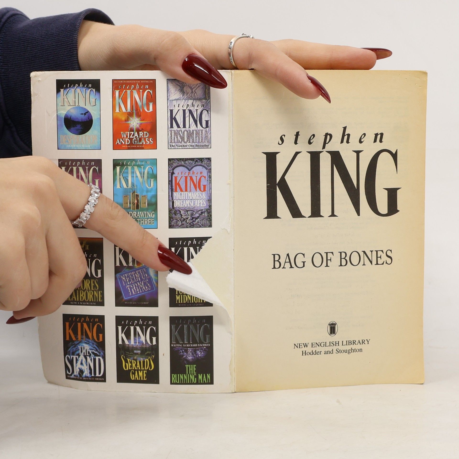 Stephen King Bag of Bones