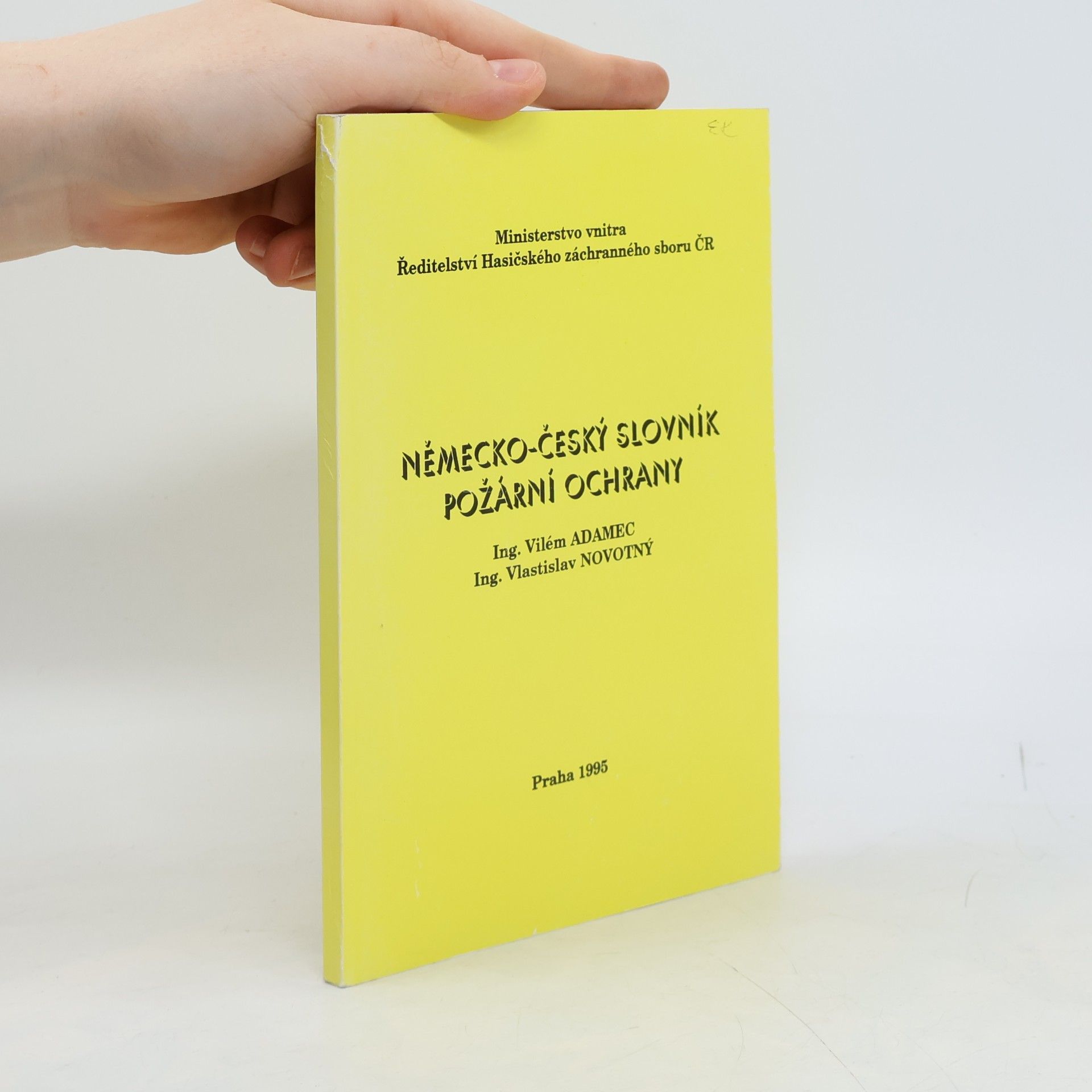Německo-český slovník požární ochrany