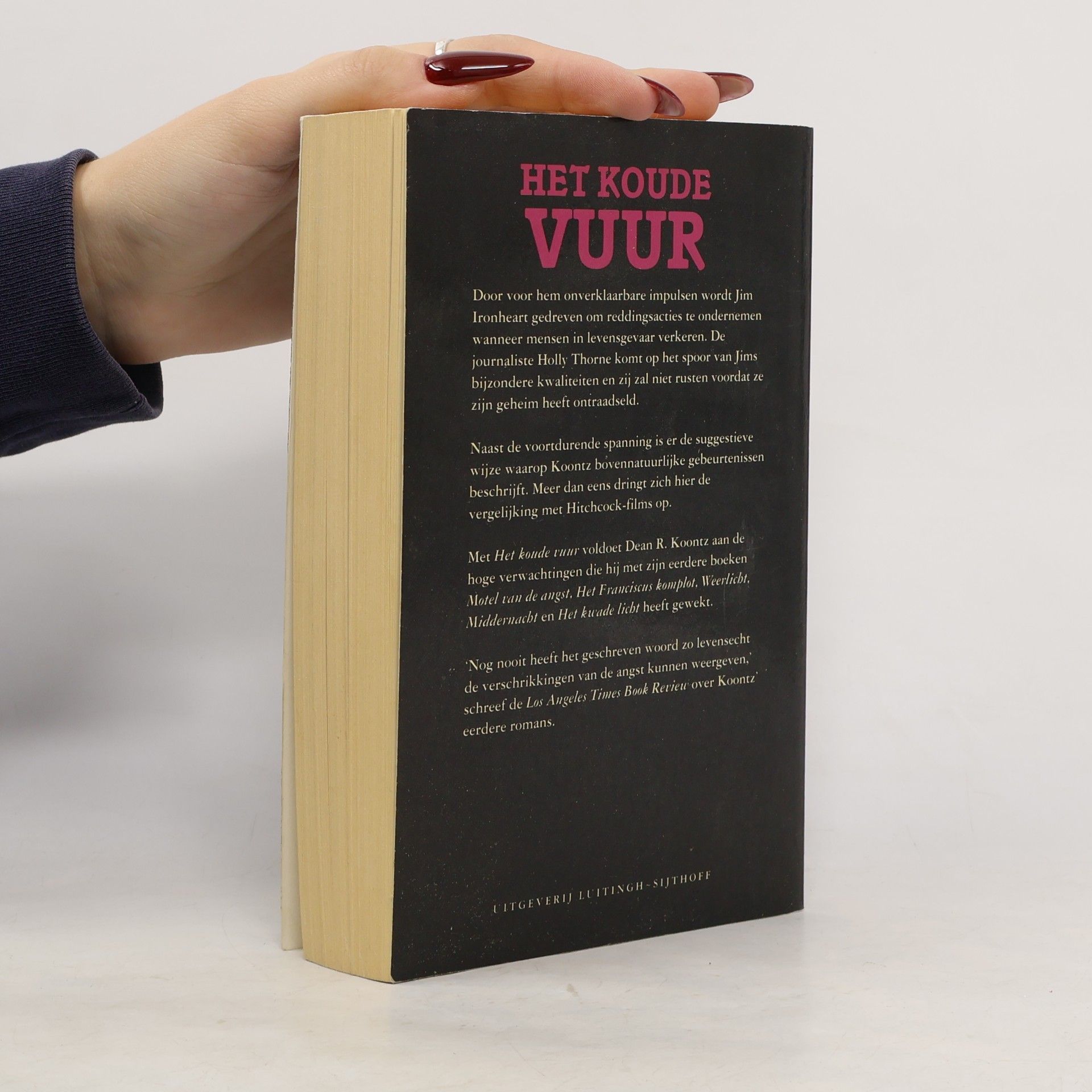 Dean Ray Koontz Het koude vuur