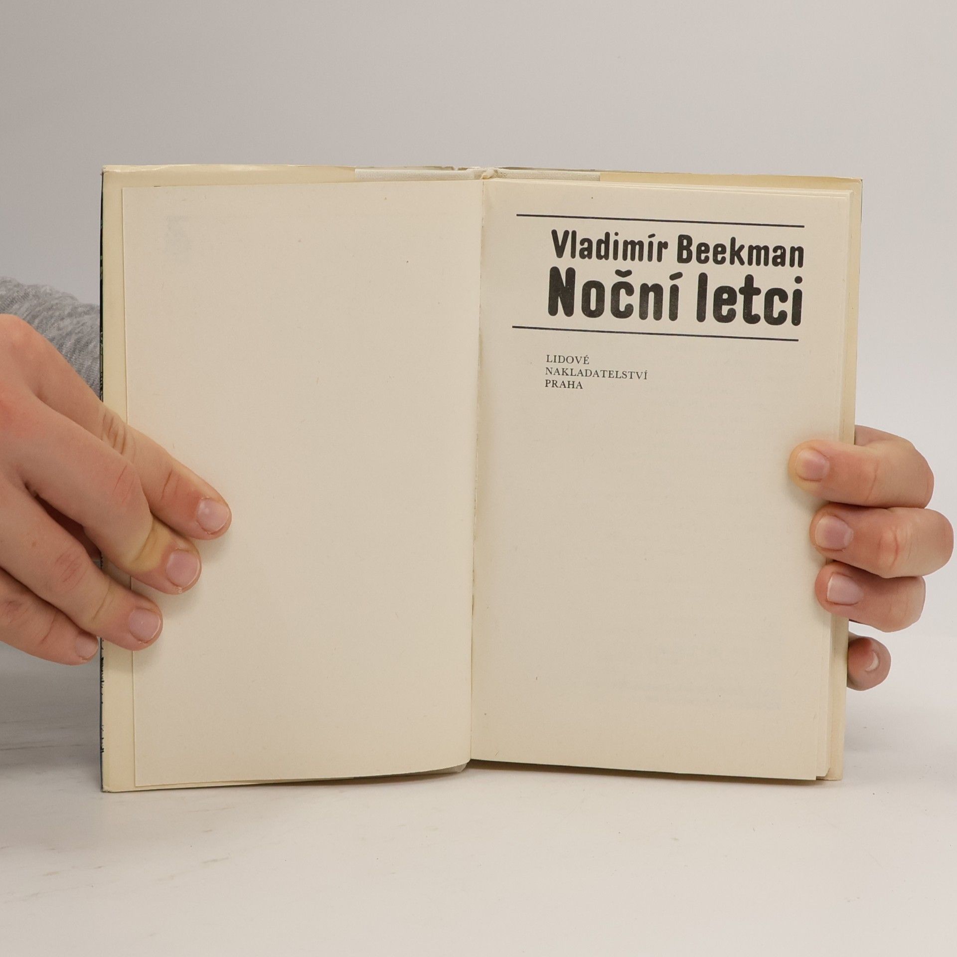 Beekman Vladimír Noční letci