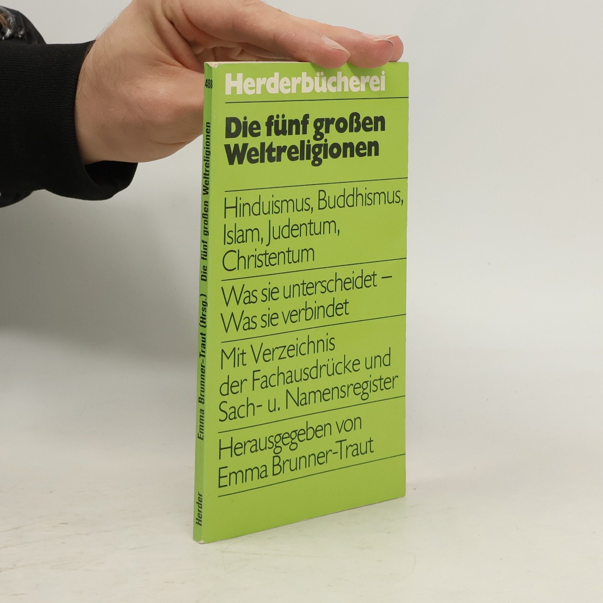 Die fünf grossen Weltreligionen