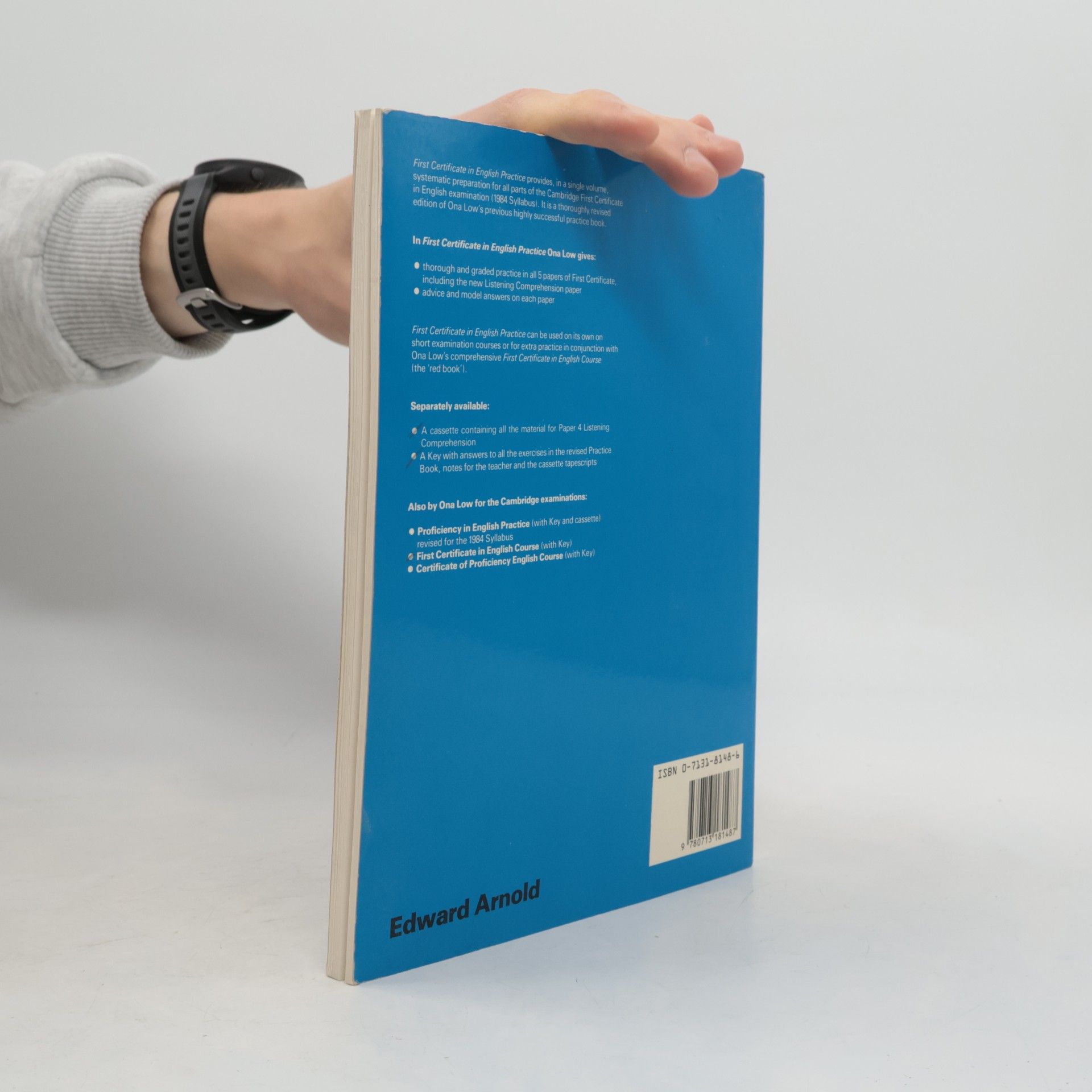 Ona Low First Certificate in English Practice