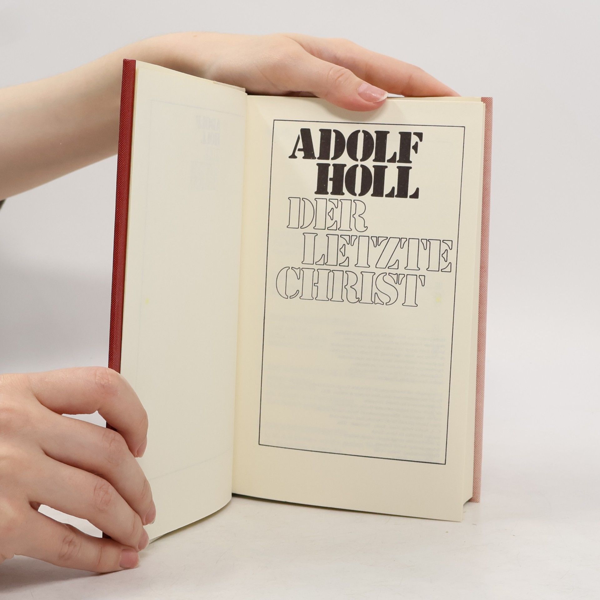 Adolf Holl Der letzte Christ