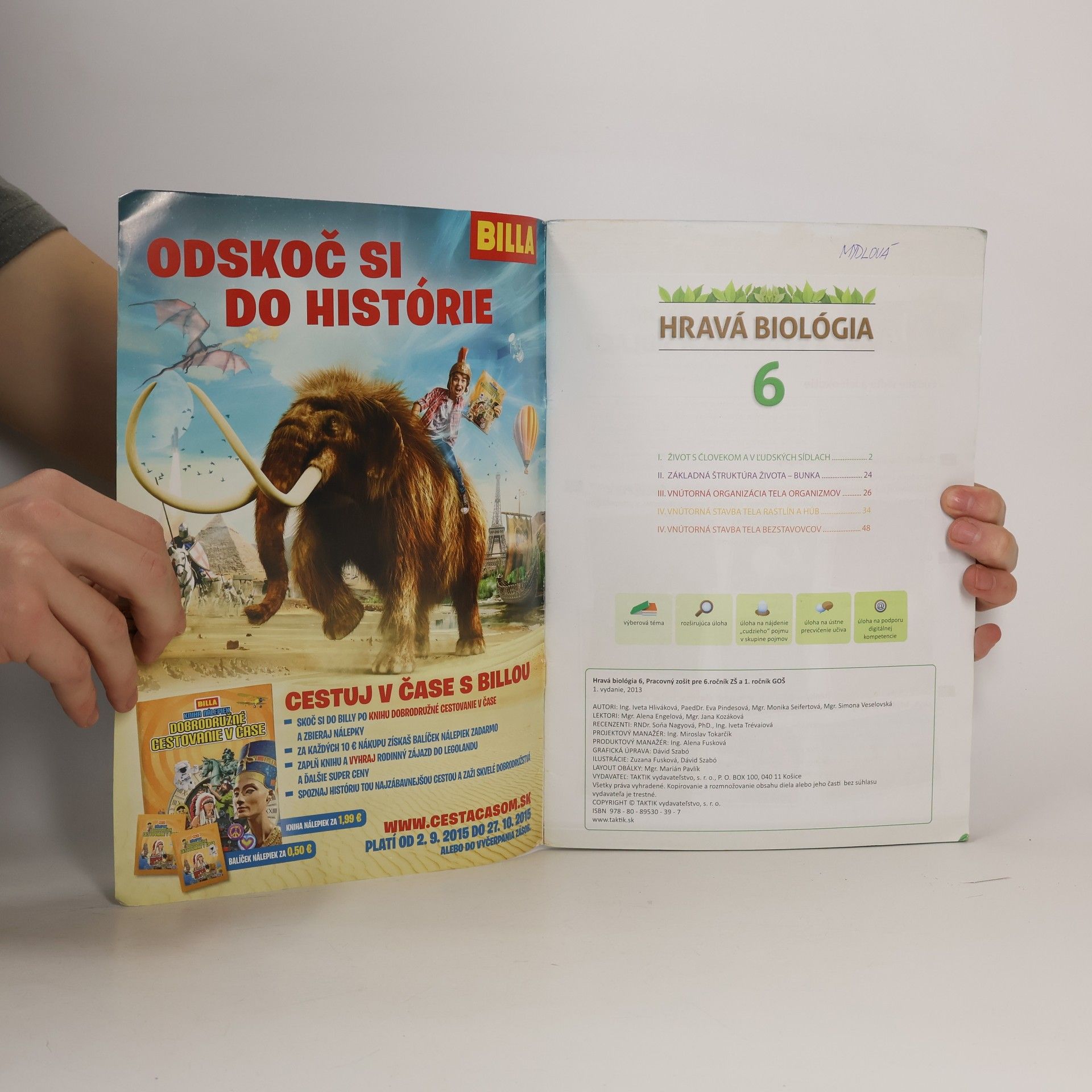 Collectif d'auteurs Hravá biológia