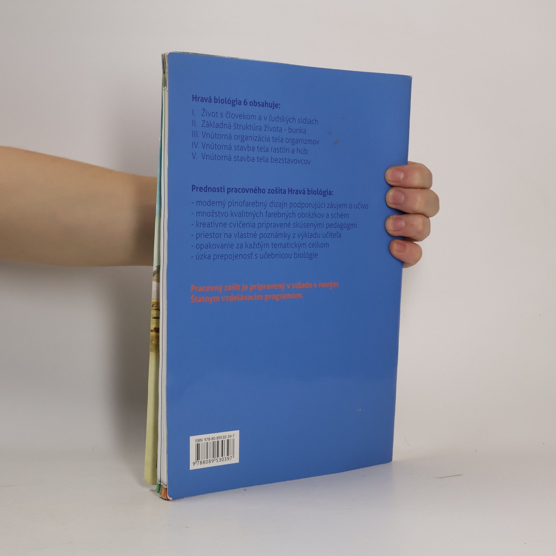 Collectif d'auteurs Hravá biológia
