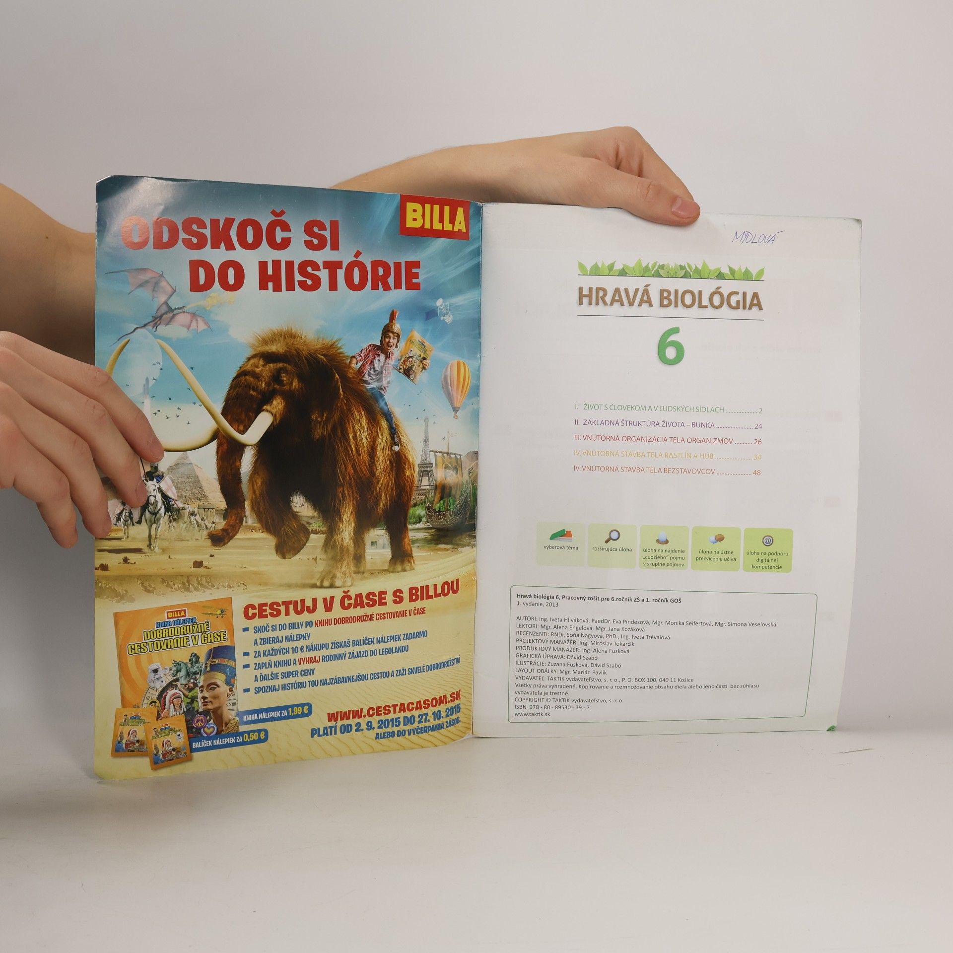 Collectif d'auteurs Hravá biológia