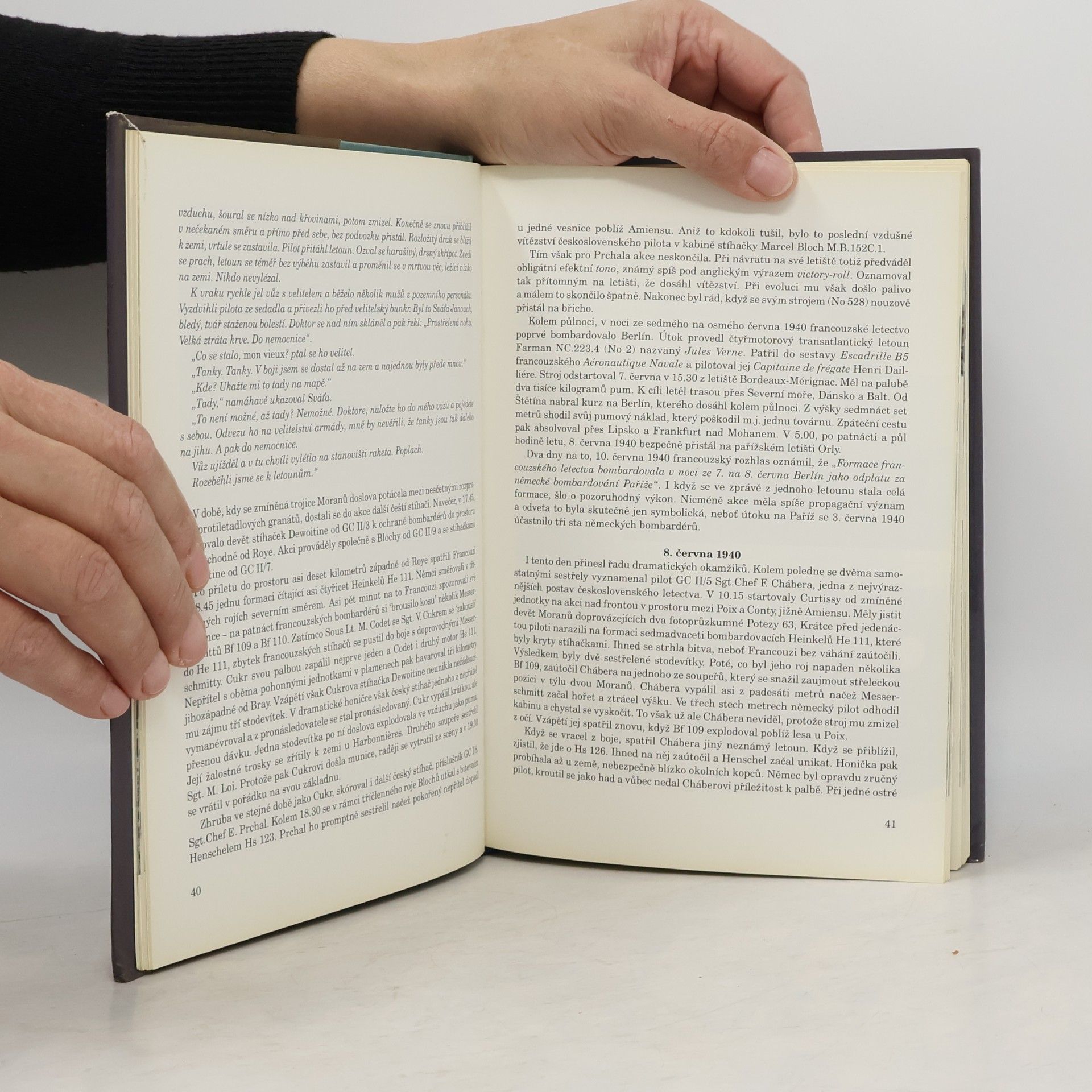 Jiří Rajlich Na nebi sladké Francie : válečný deník československých letců ve službách francouzského letectva 1939-1945. 2. část