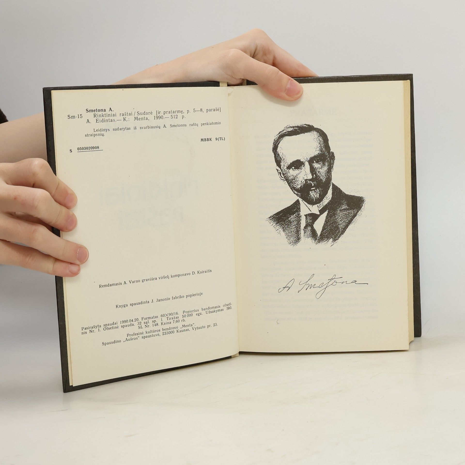 A. Smetona rinktiniai raštai