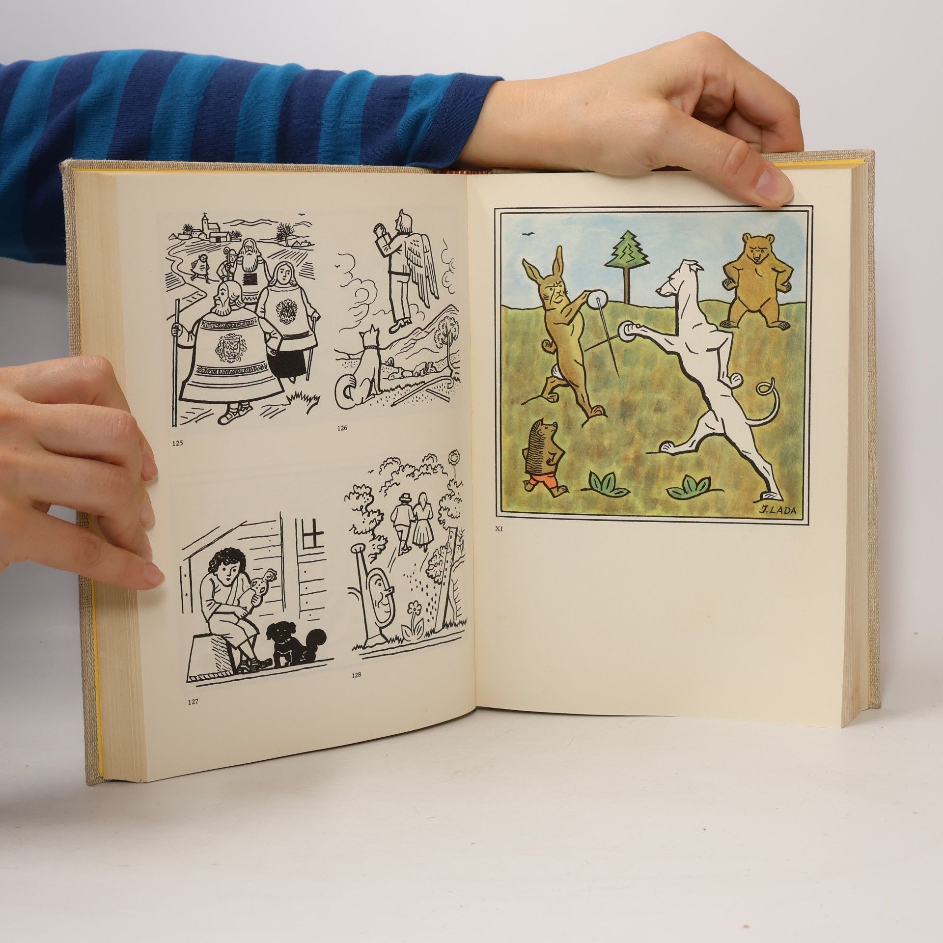 J. A. Novotný Ladova ilustrace