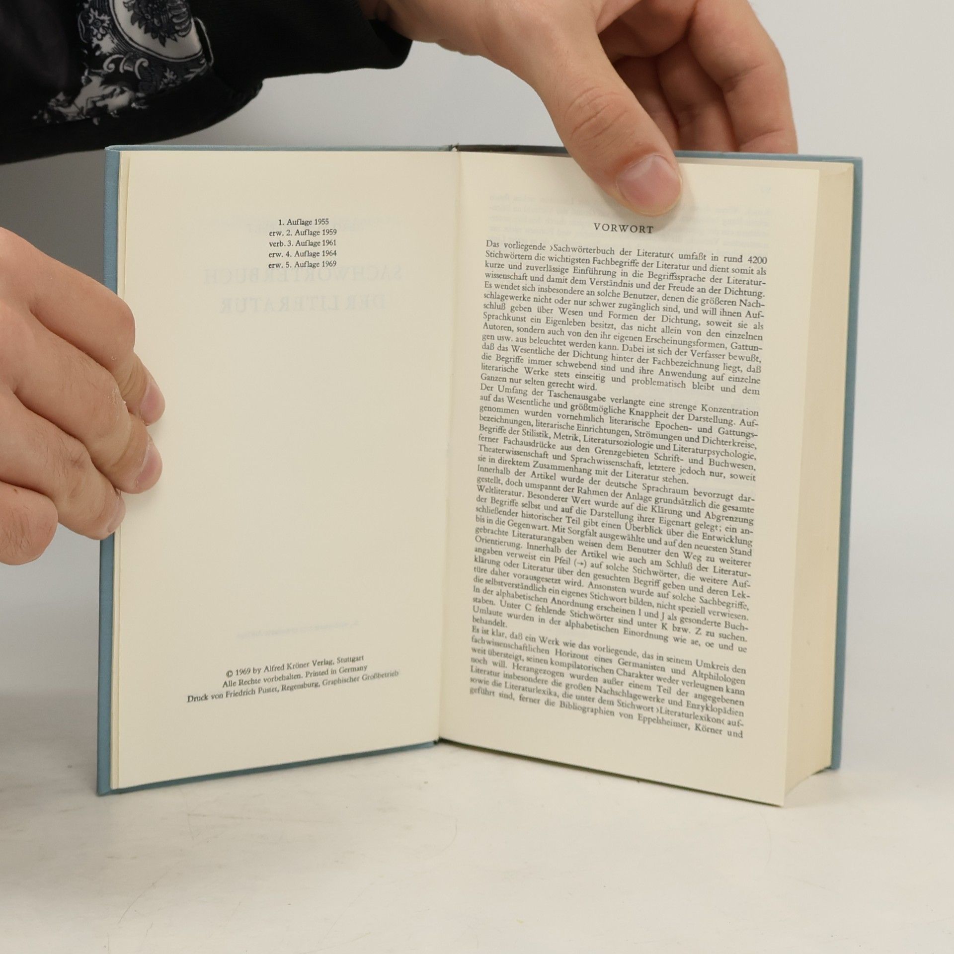 Autorenkollektiv Sach Wörterbuch der Literatur