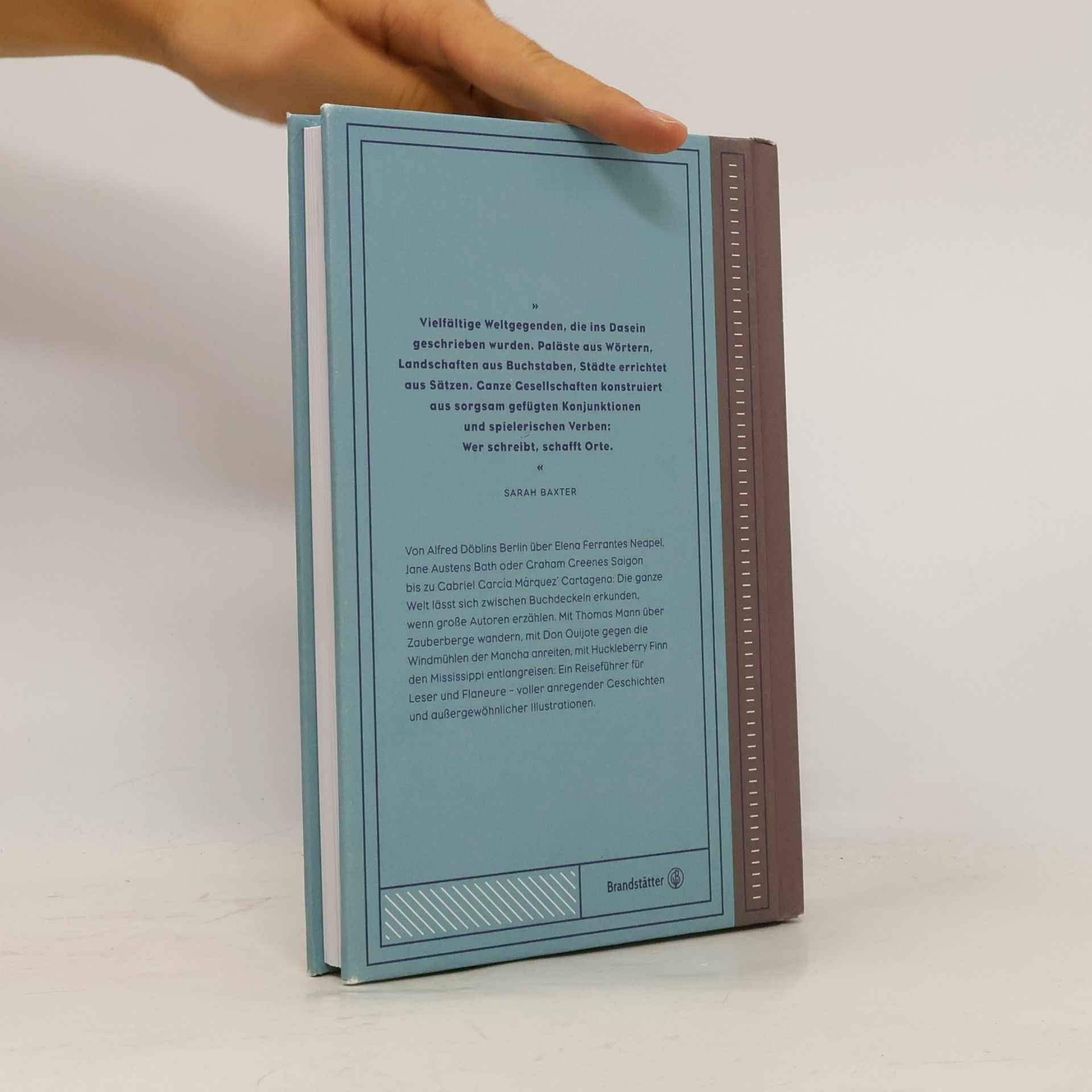 Sarah Baxter Atlas der literarischen Orte