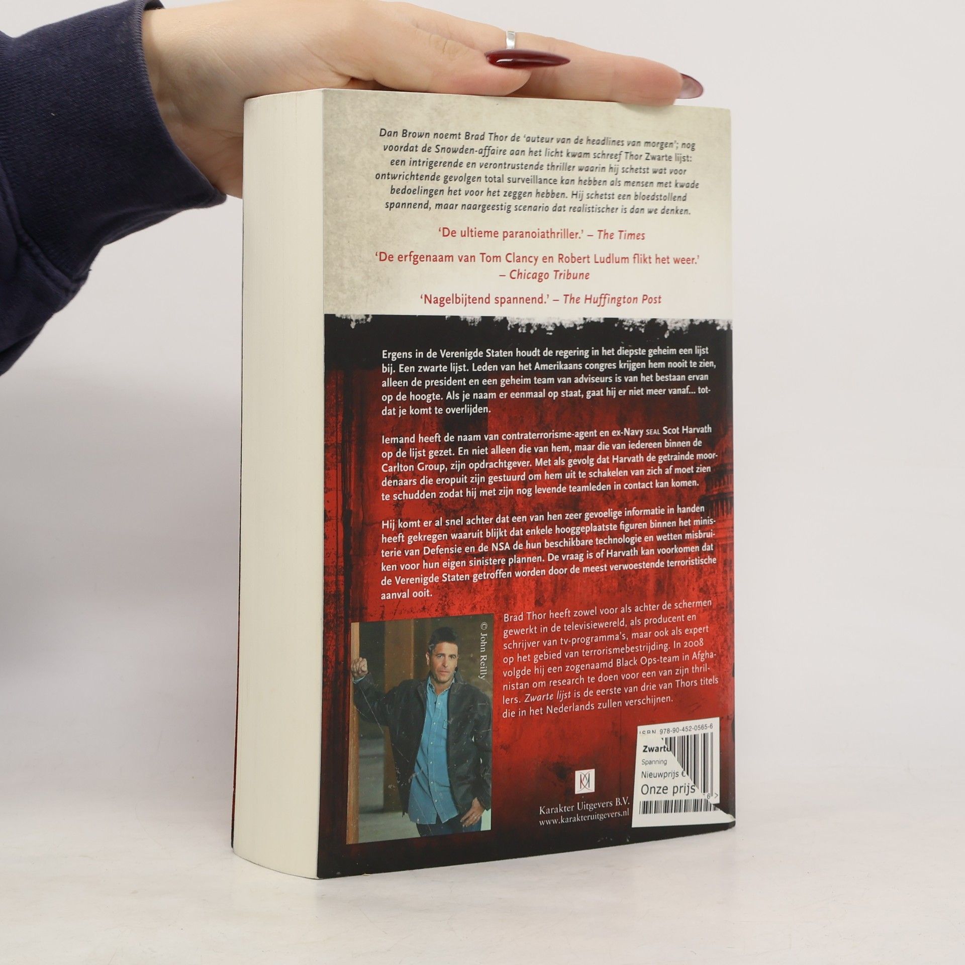 Brad Thor Zwarte lijst