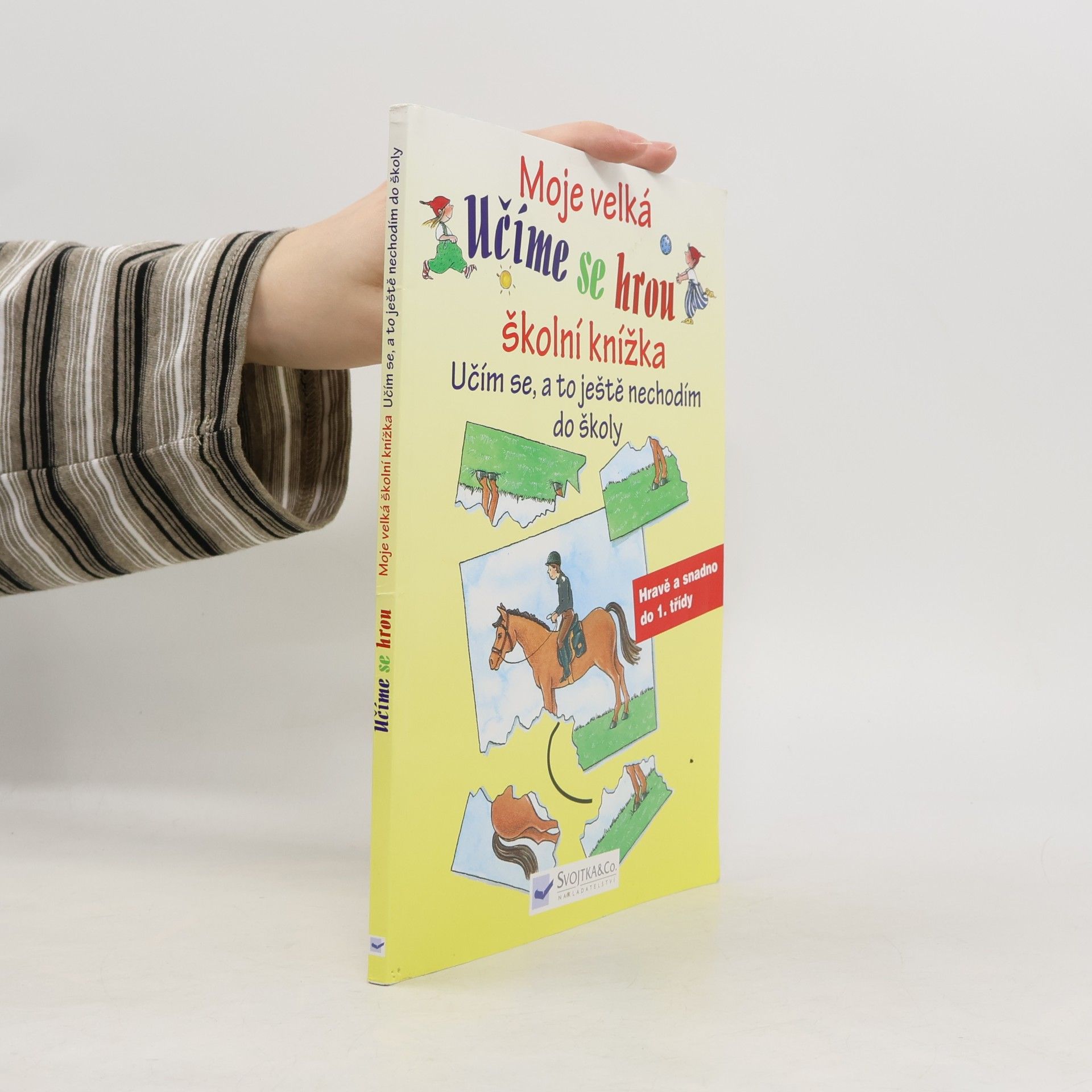 Autorenkollektiv Moje velká školní knížka učíme se hrou učím se a to ještě nechodím do školy