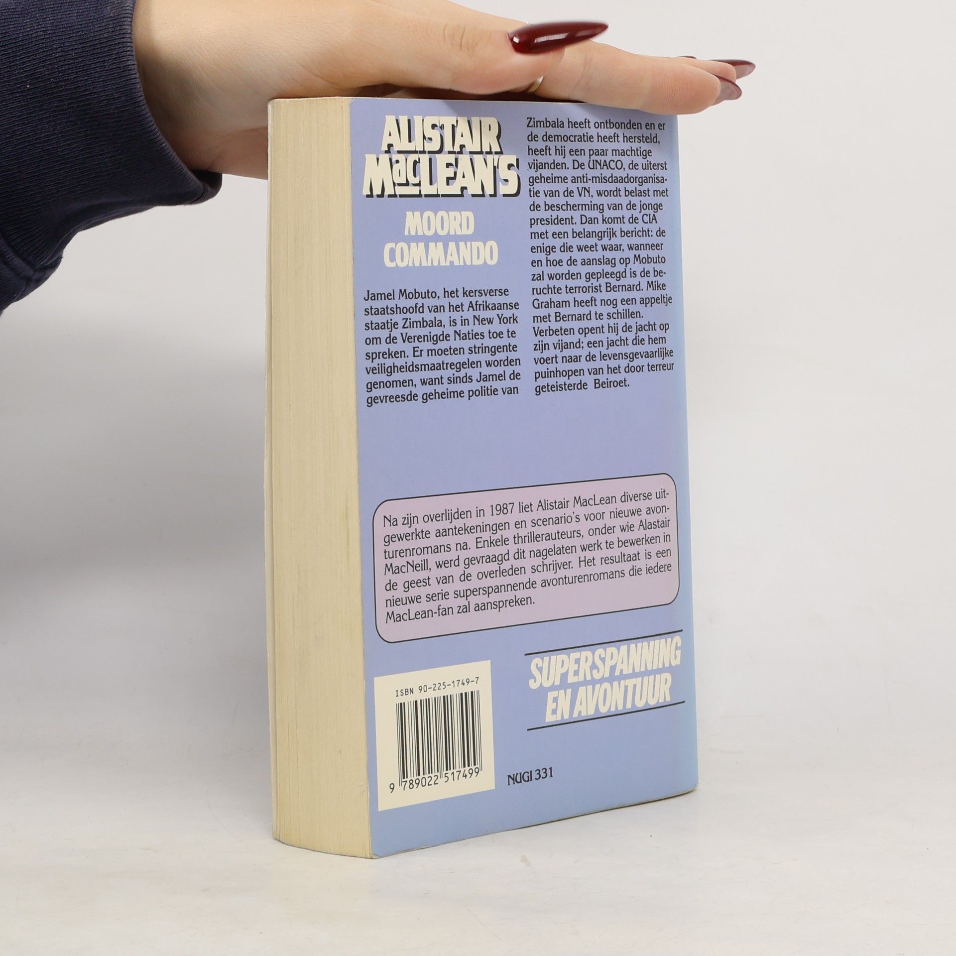 Alistair MacLean Alistair Macleans Moordcommando
