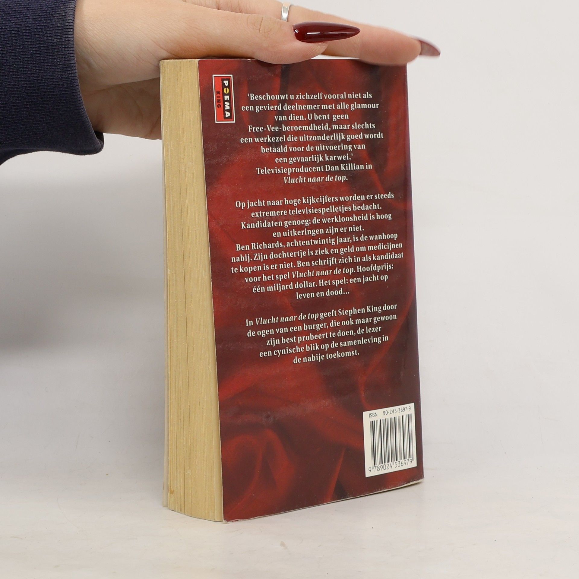Stephen King Poema Pocket: Vlucht naar de Top