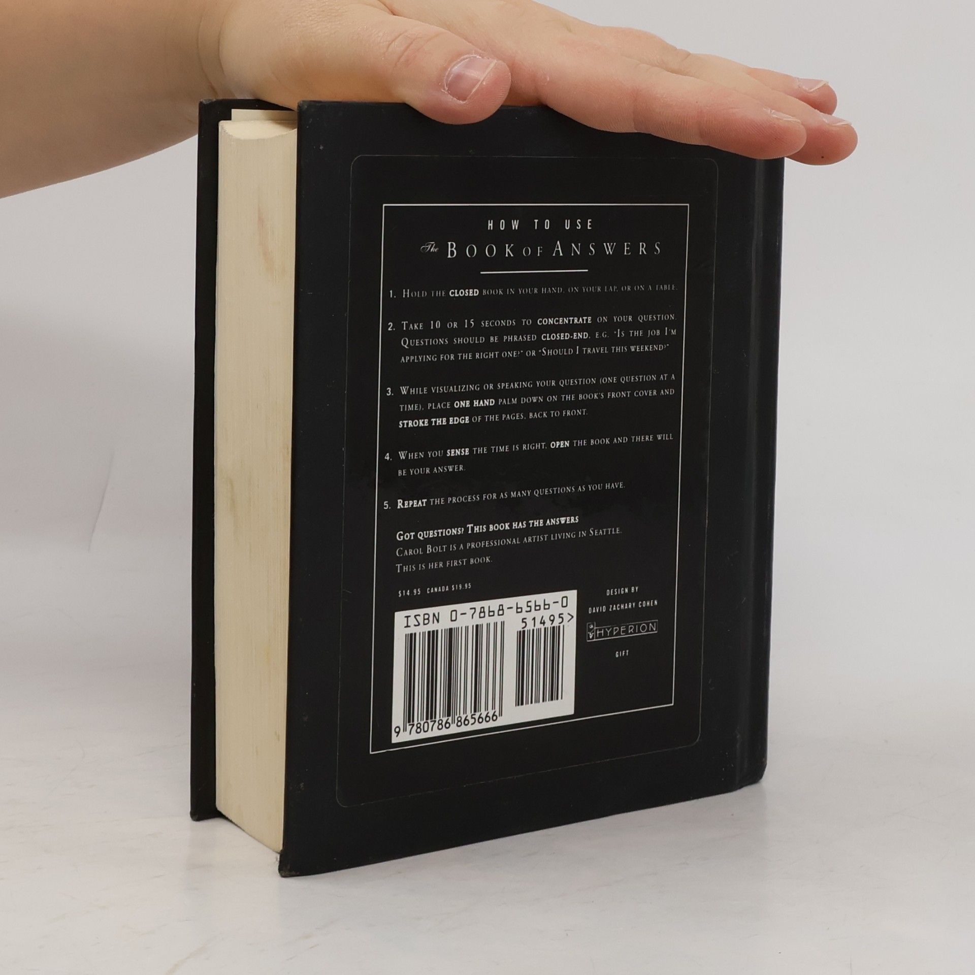 Carol Bolt The book of Answers