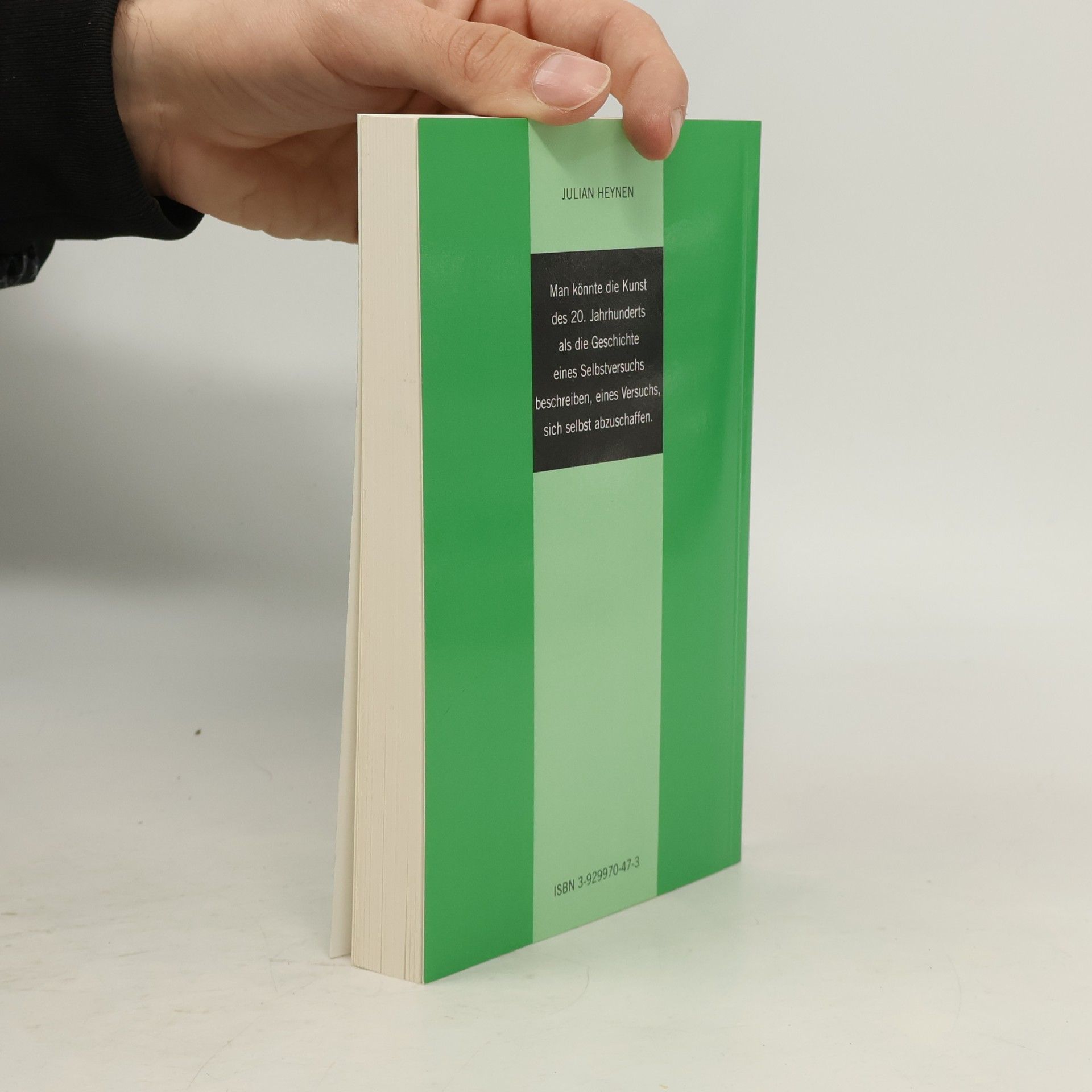 Julian Heynen Niemandsland Kunst