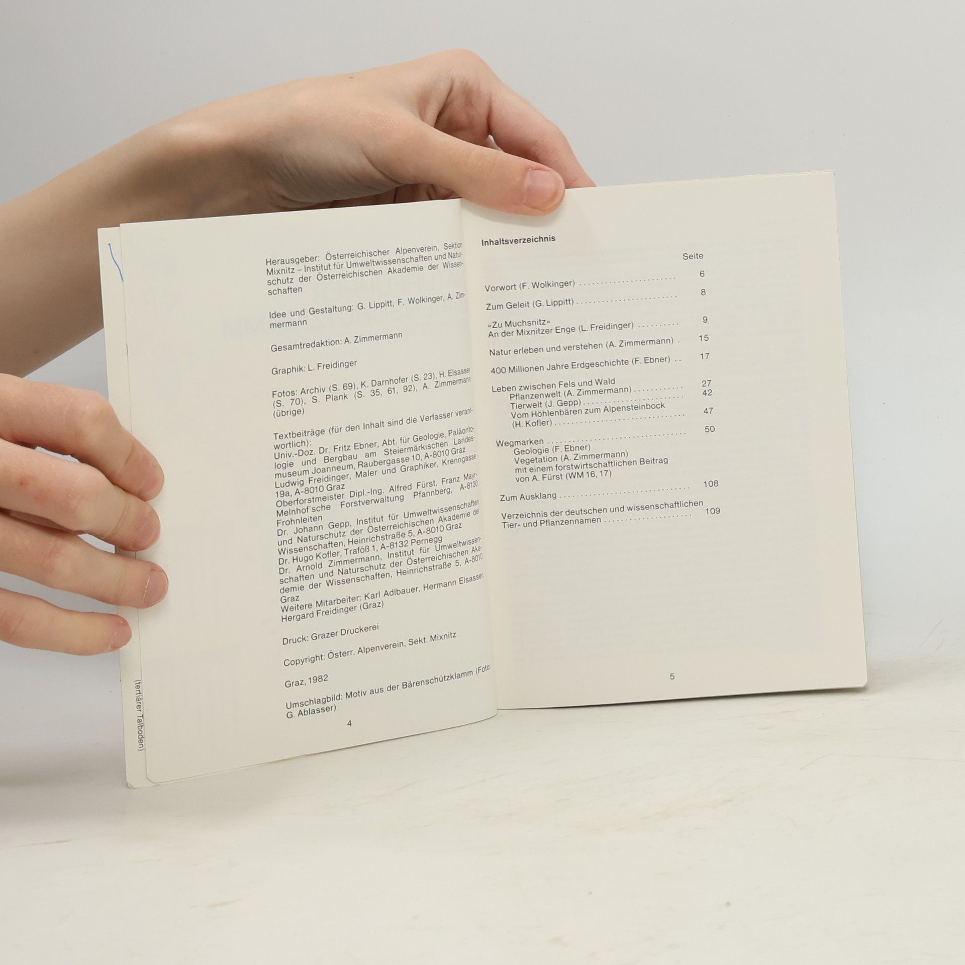 Various authors Naturführer Bärenschützklamm