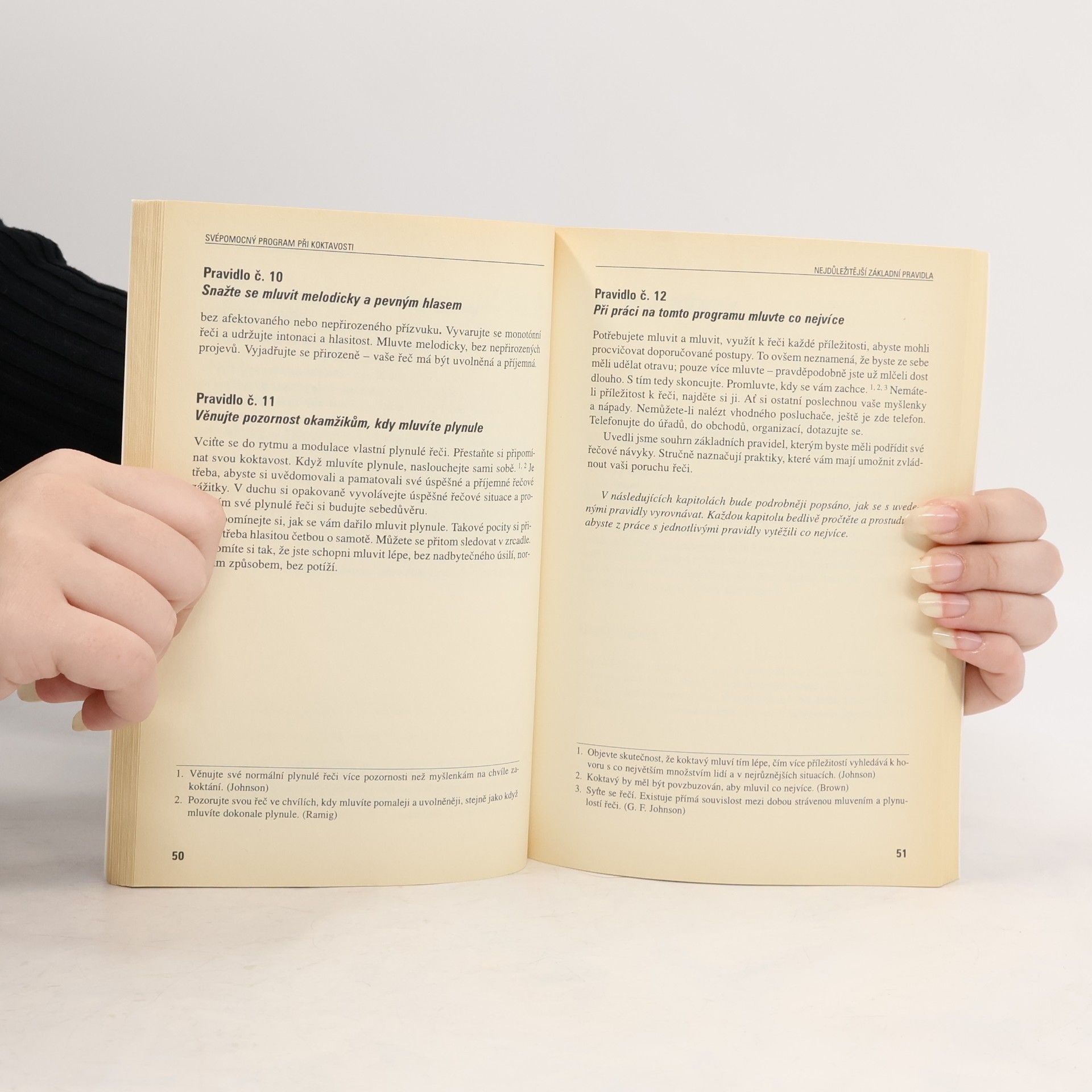 Malcolm Fraser Svépomocný program při koktavosti