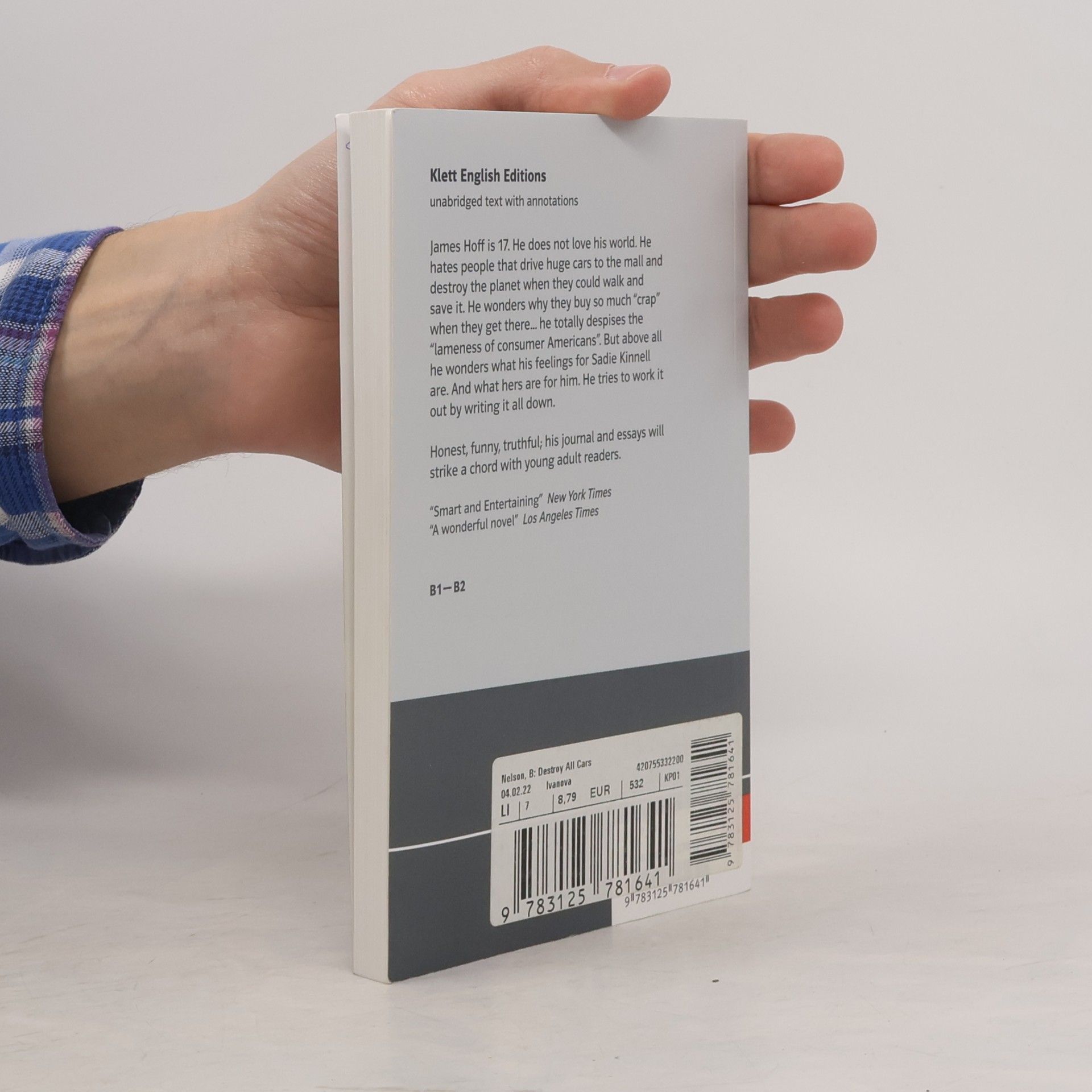 Blake Nelson Klett English Editions: Destroy All Cars