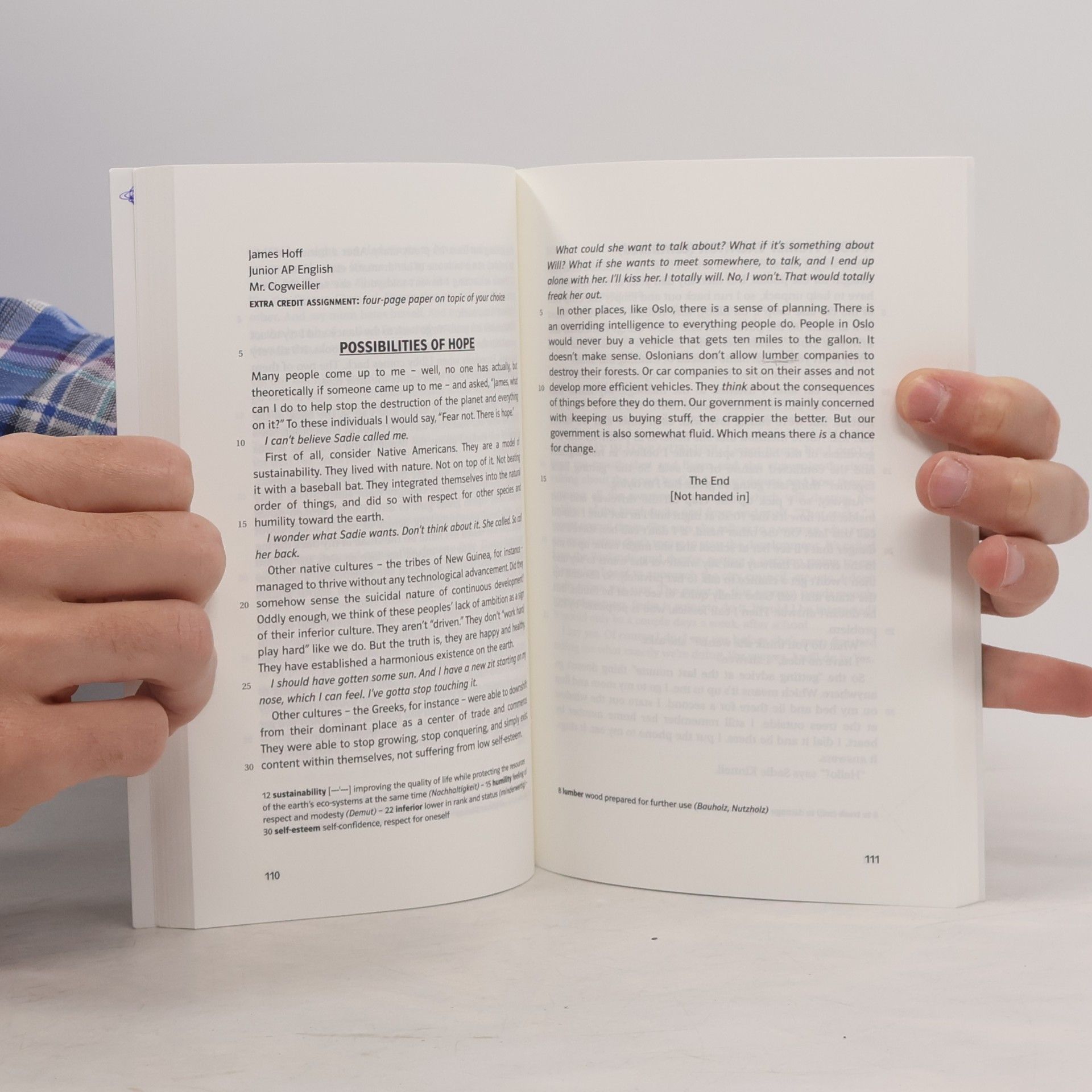 Blake Nelson Klett English Editions: Destroy All Cars