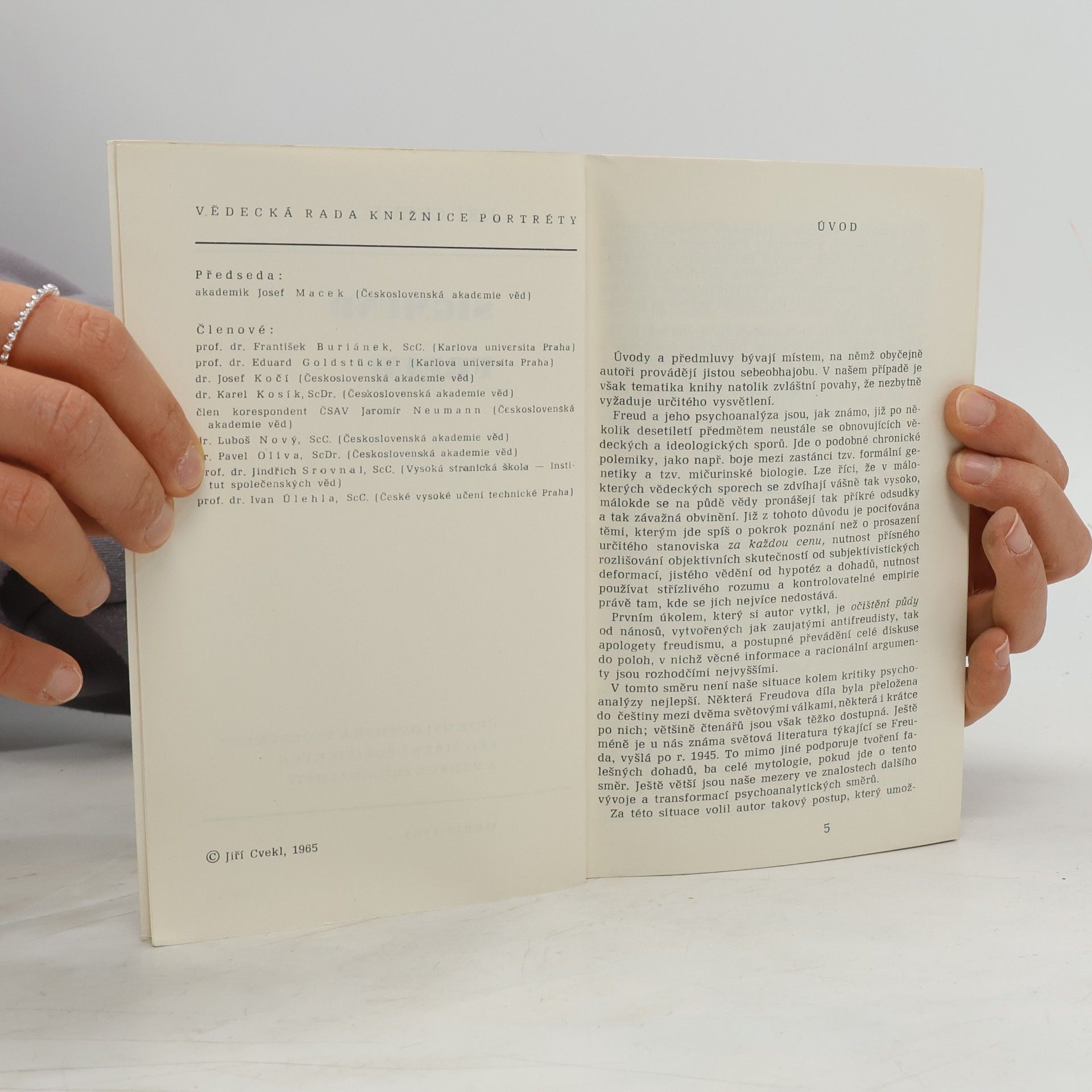 Jiří Cvekl Sigmund Freud