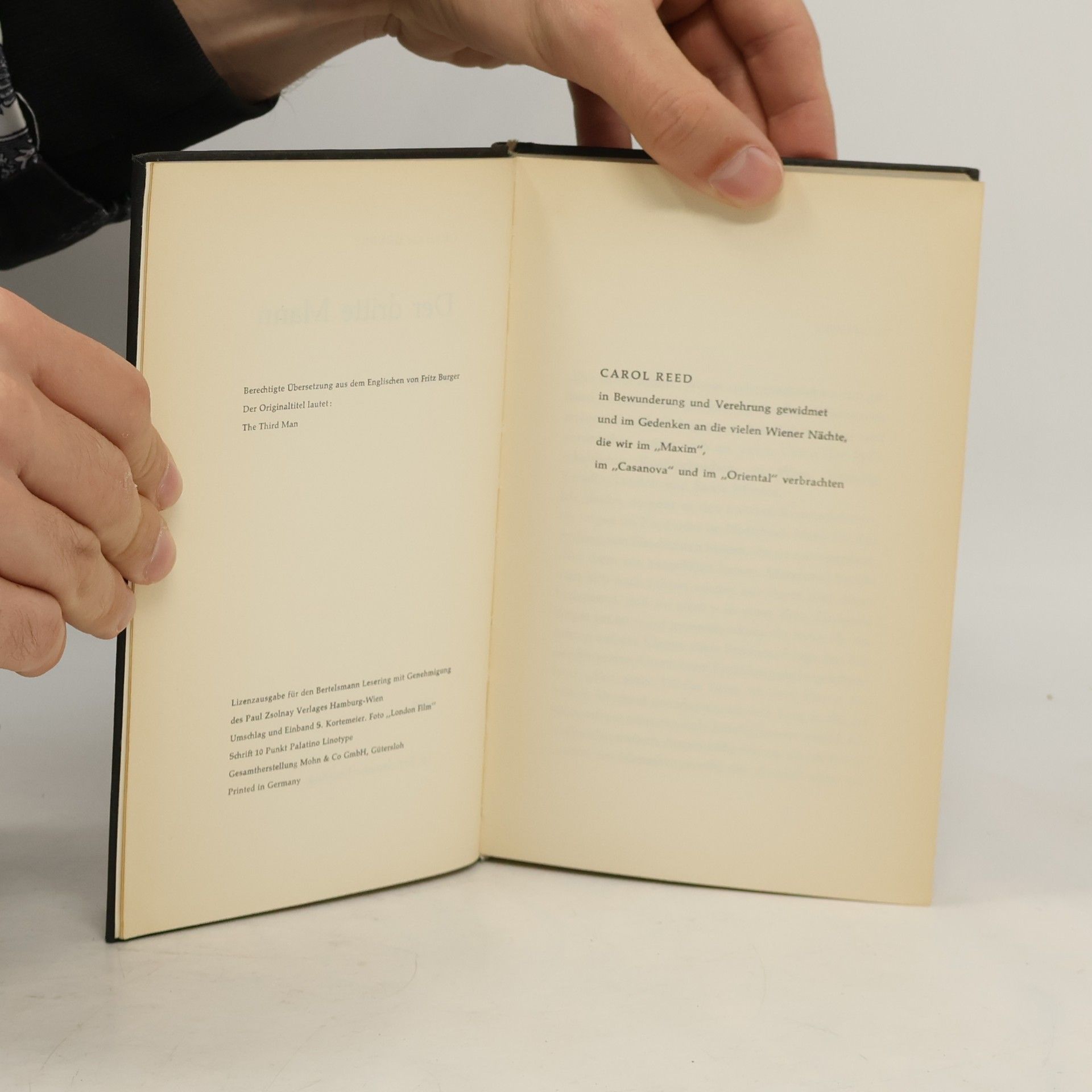 Graham Greene Der dritte Mann