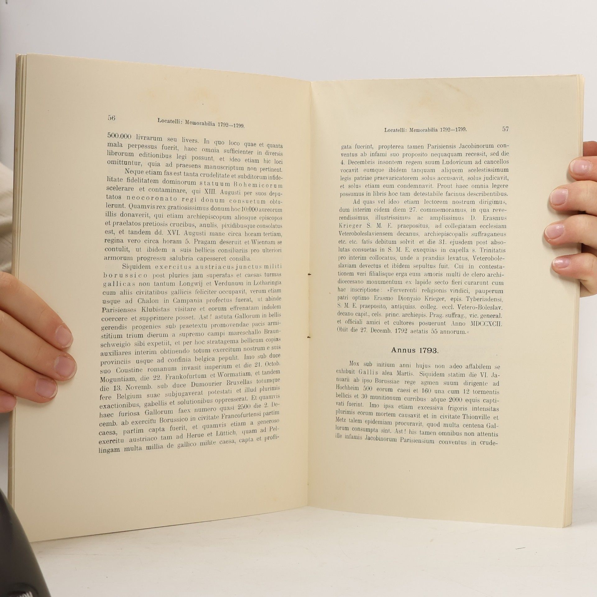 Josephus Locatelli Regimen Leopoldinum / Memorabilia