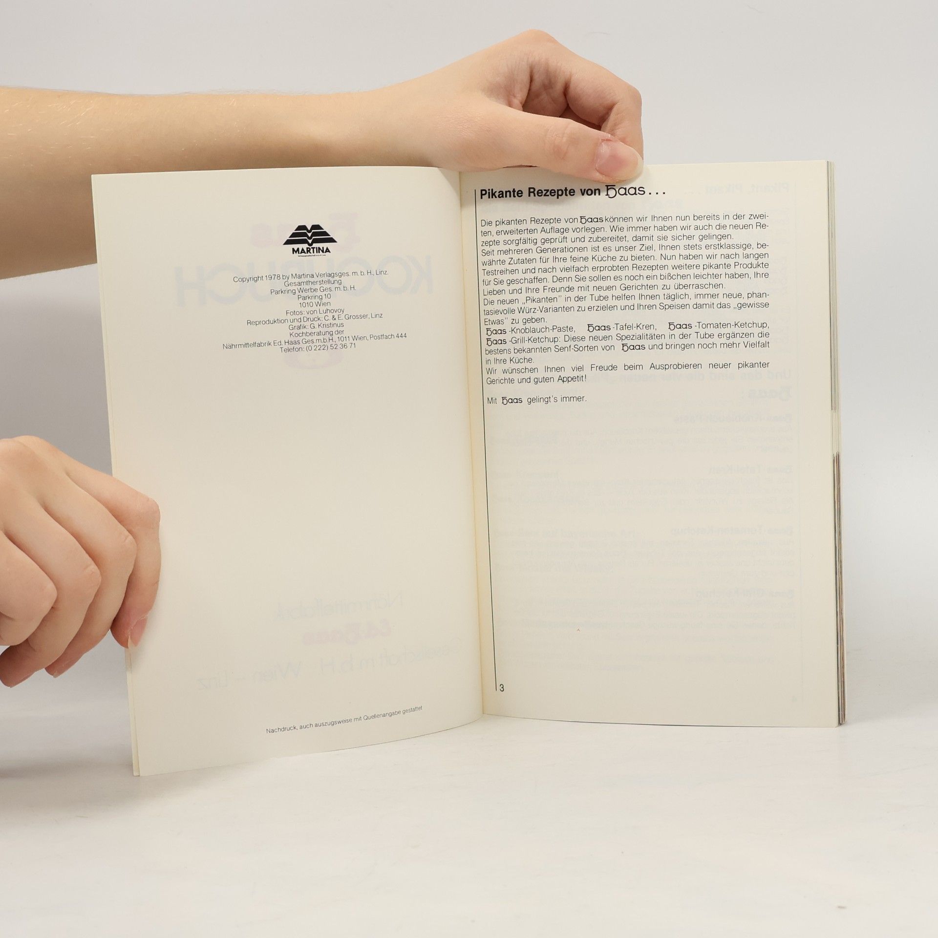 Autorenkollektiv Pikantes von Haas. Kochbuch 80