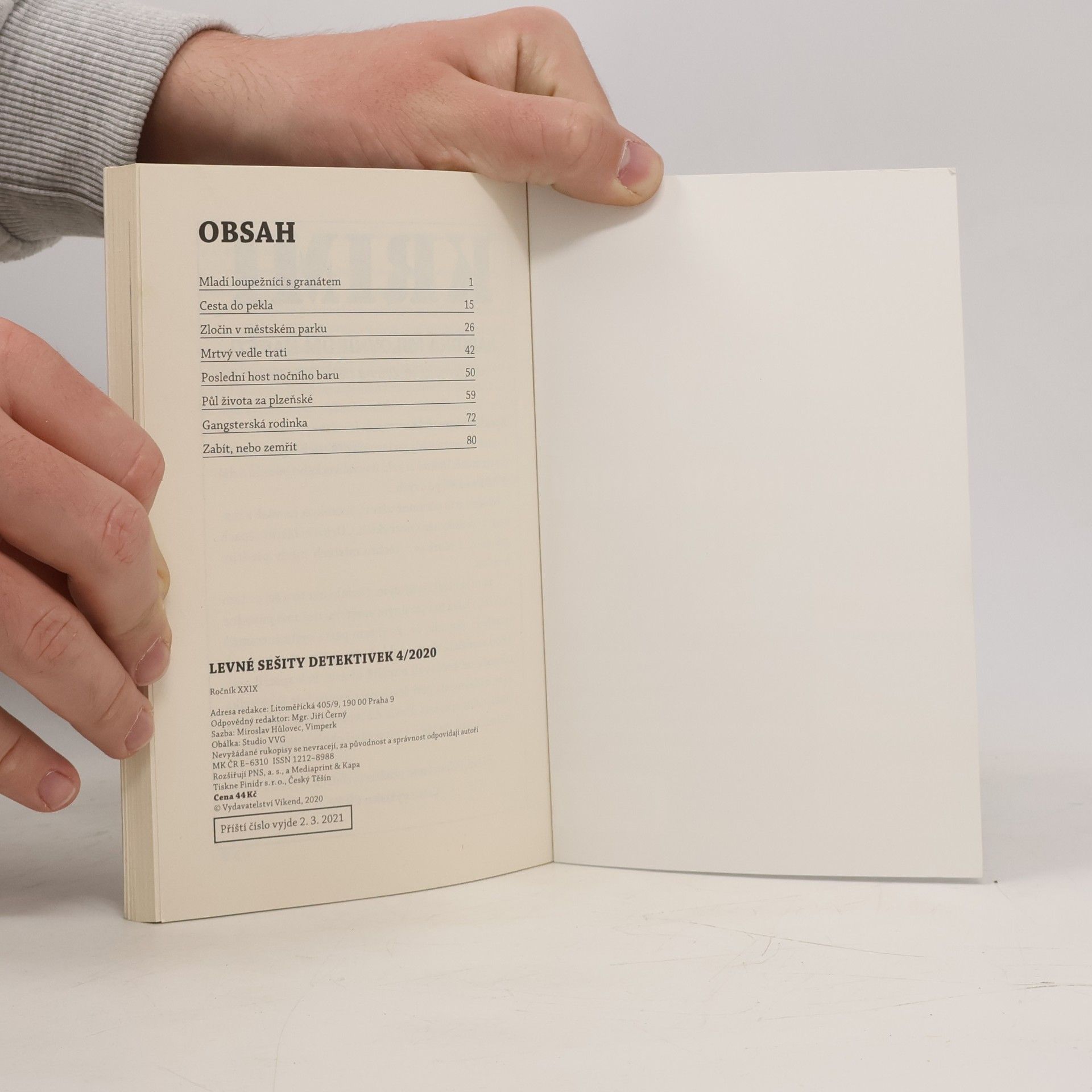 Autorenkollektiv Levné sešity detektivek 4/2020