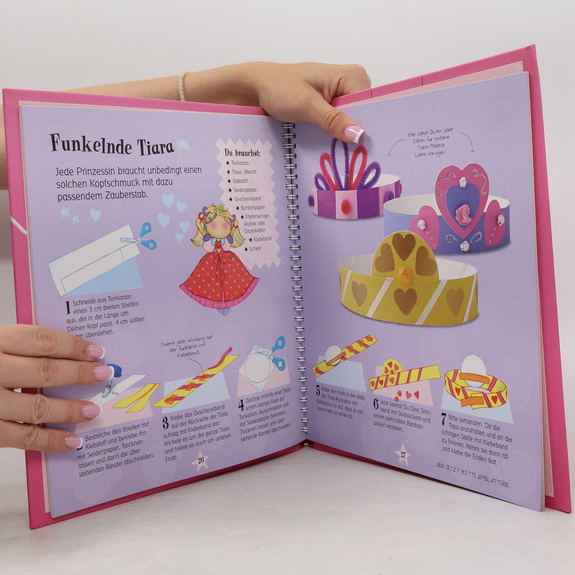 Autores varios Bastelbuch für kleine Prinzessinnen