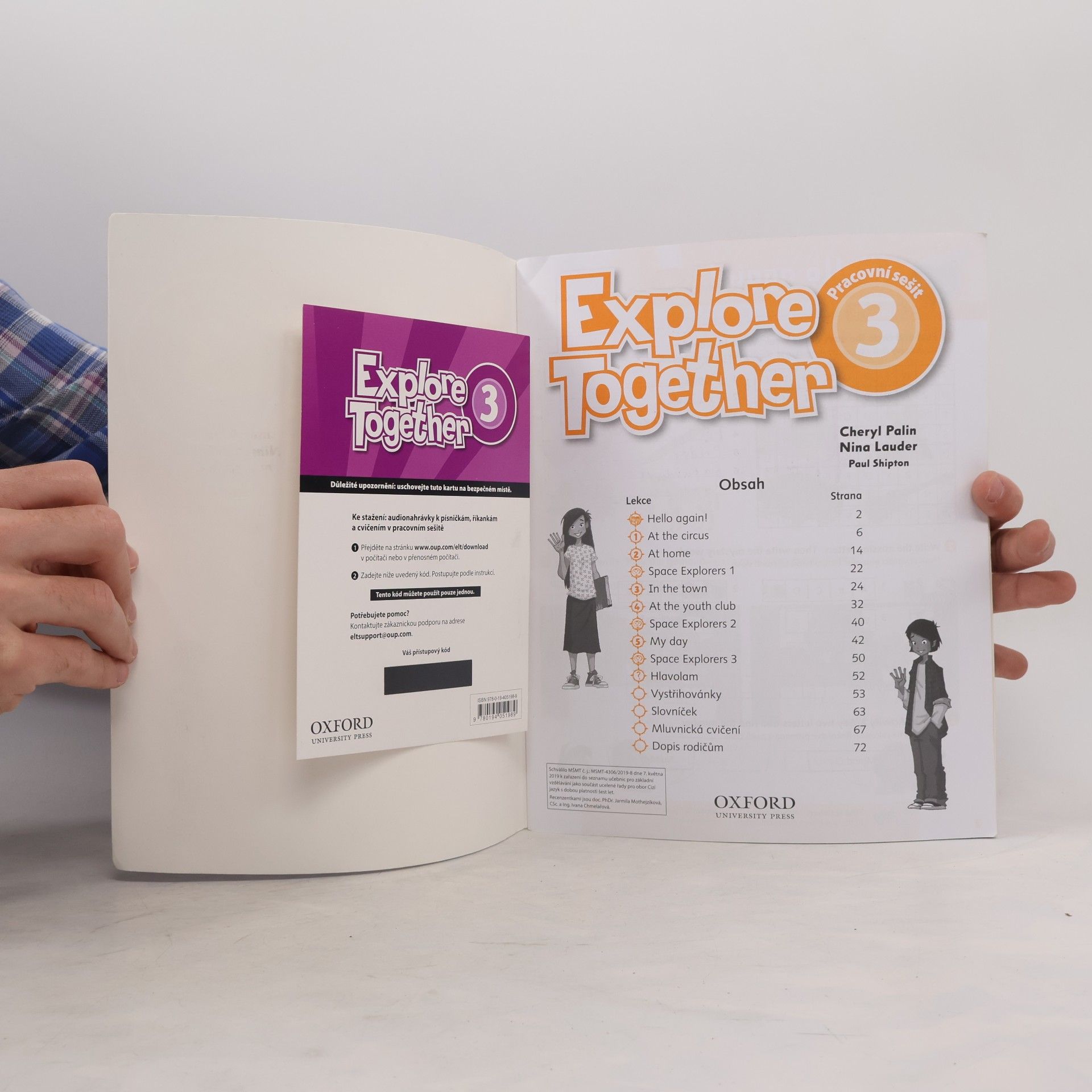 Cheryl Palin Explore Together 3 Workbook (CZEch Edition)