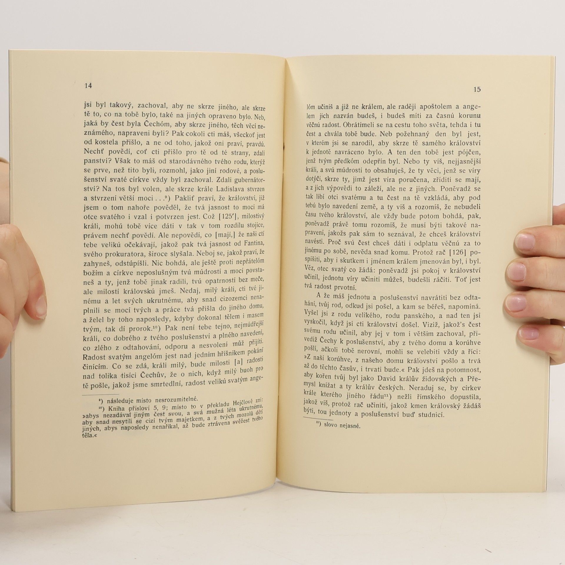 Hilaria Litoměřického LIST KRÁLI JIŘÍMU Z PODĚBRAD