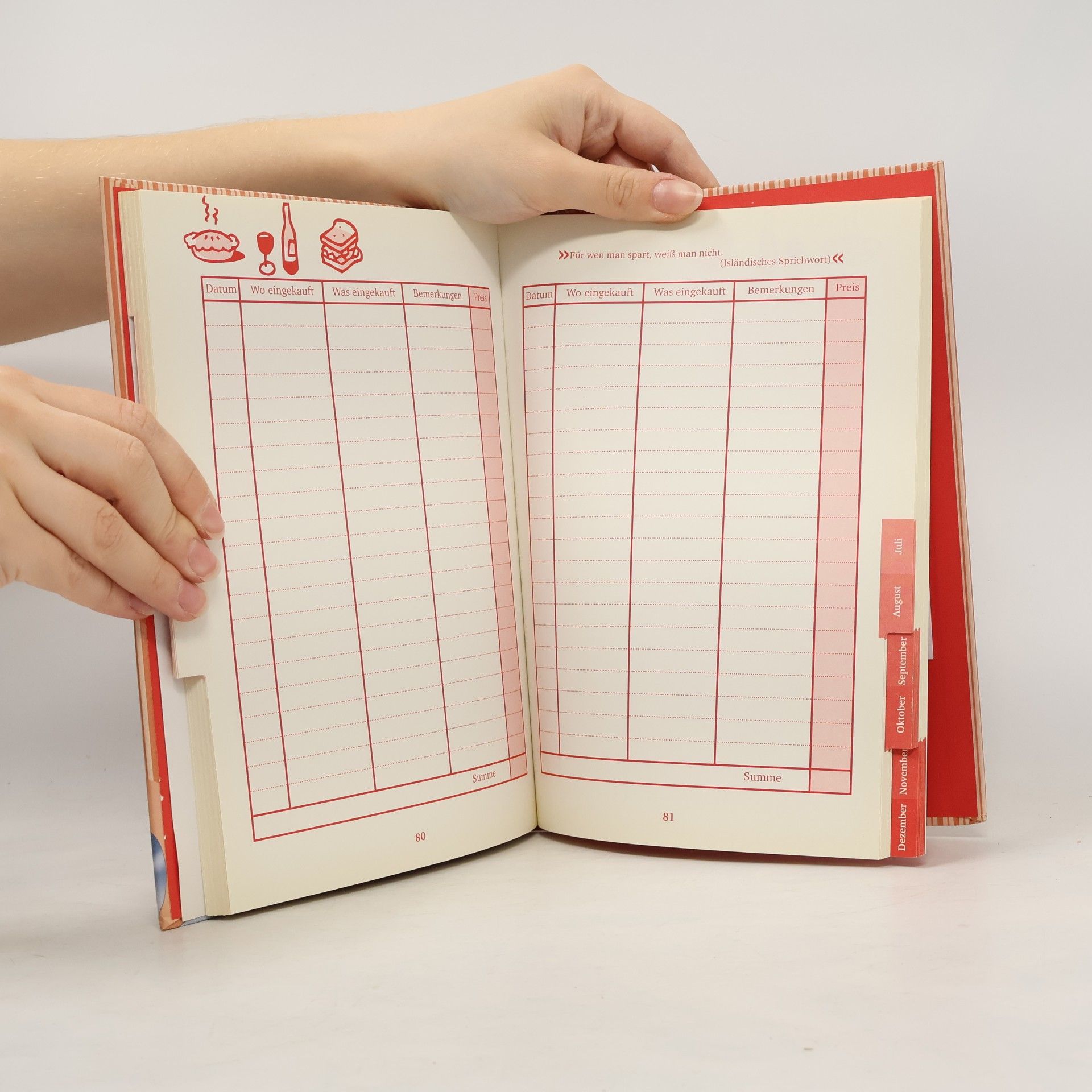 Das Haushaltsbuch