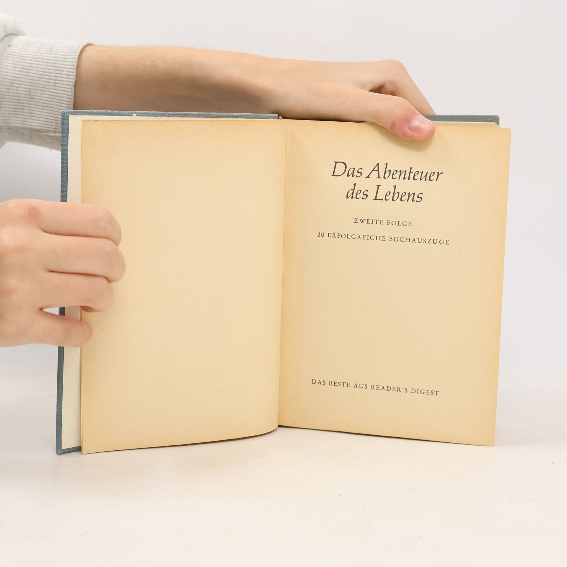 Autorenkollektiv Das Beste aus Reader's Digest: Das Abenteuer des Lebens