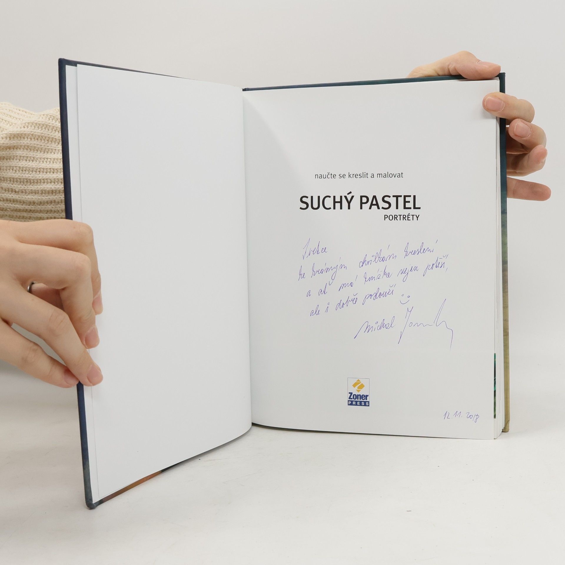 Michal Janovský Suchý pastel – Portréty