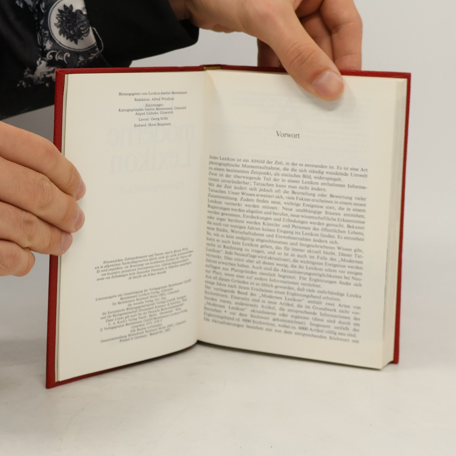 Various authors Das moderne Lexikon. Ergänzungsband A-Z