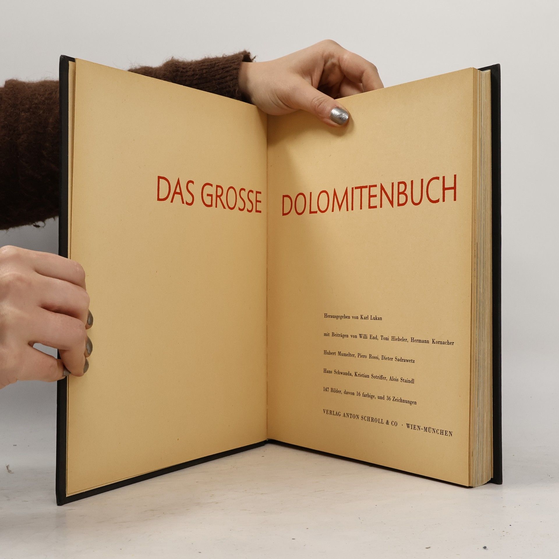 Karl Lukan Das Grosse Dolomitenbuch