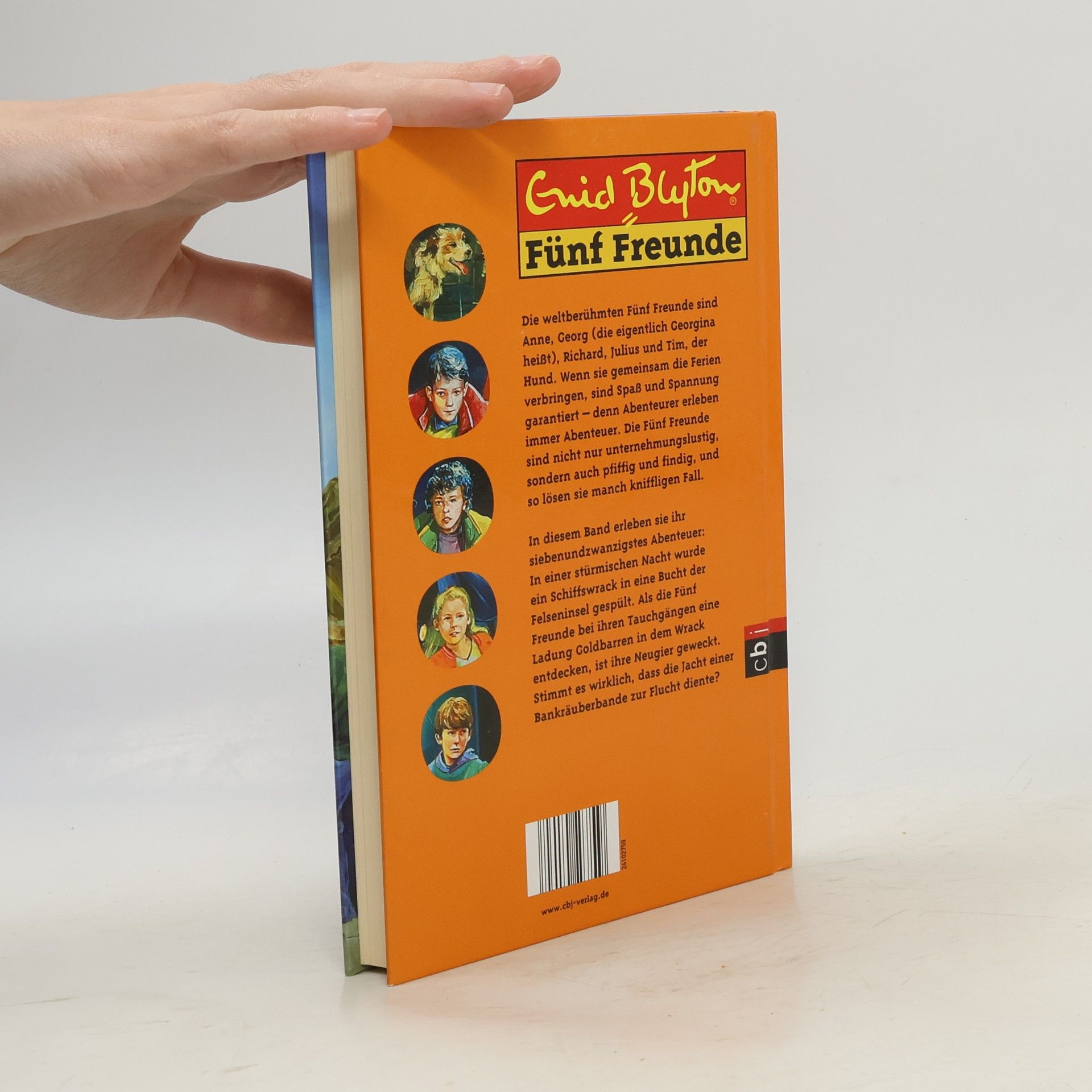 Enid Blyton Fünf Freunde und das versunkene Schiff
