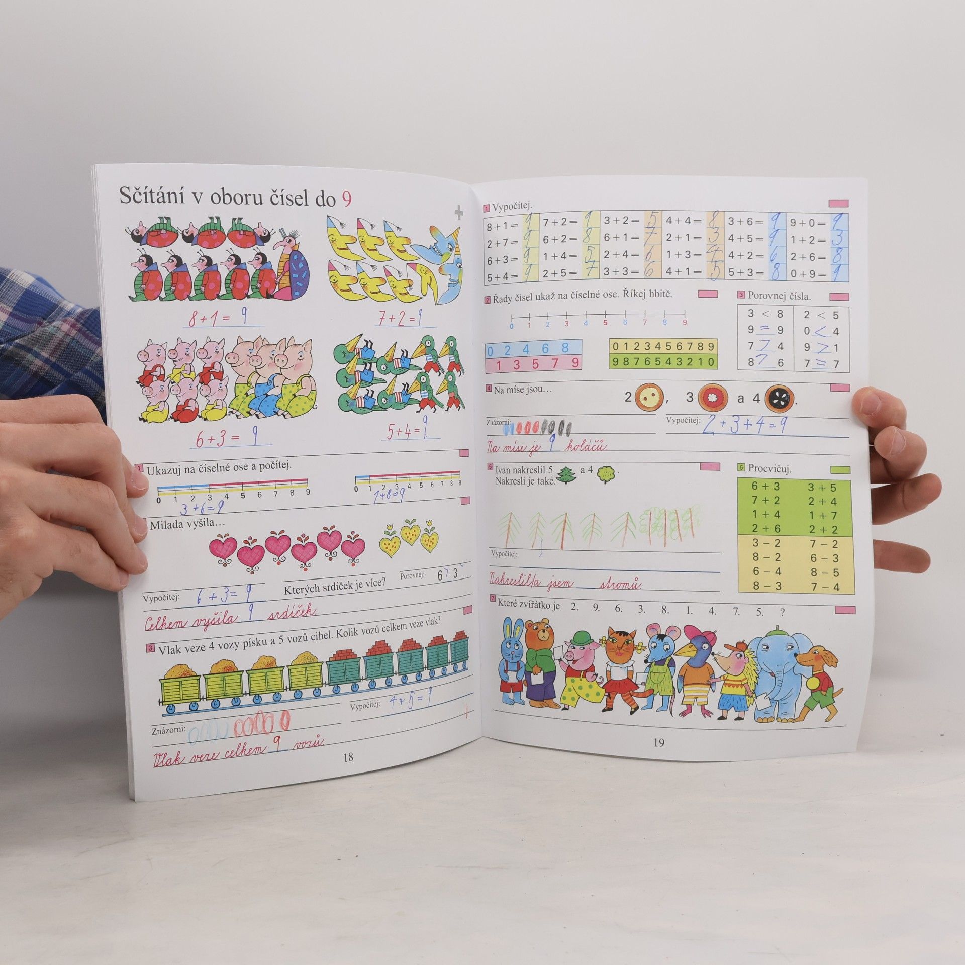 Autorenkollektiv Matematika. Numerace, sčítání a odčítání do 10