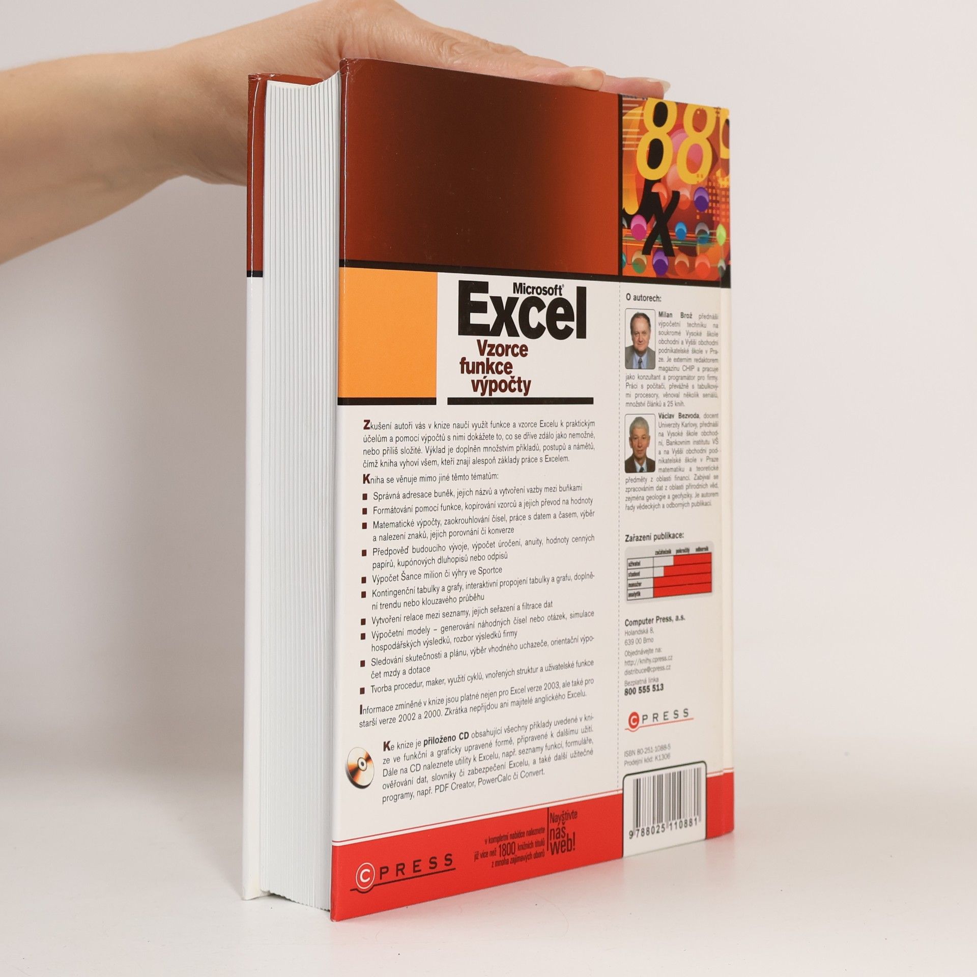 Milan Brož Microsoft Excel - vzorce, funkce, výpočty